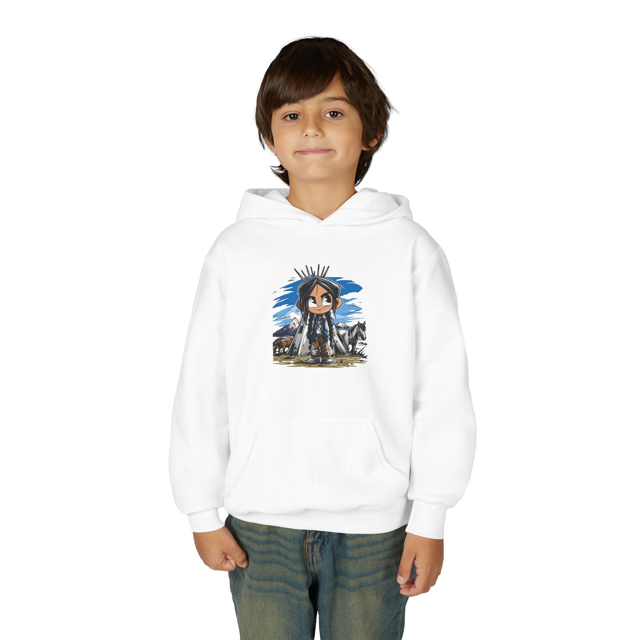 Little Warrior Hooded Sweatshirt