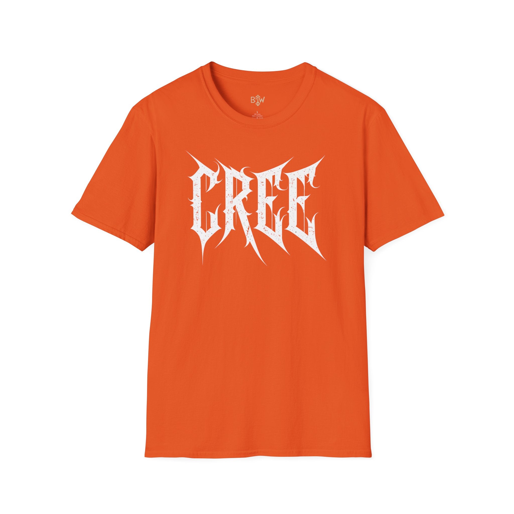 Cree Gothic Metal Logo T-Shirt