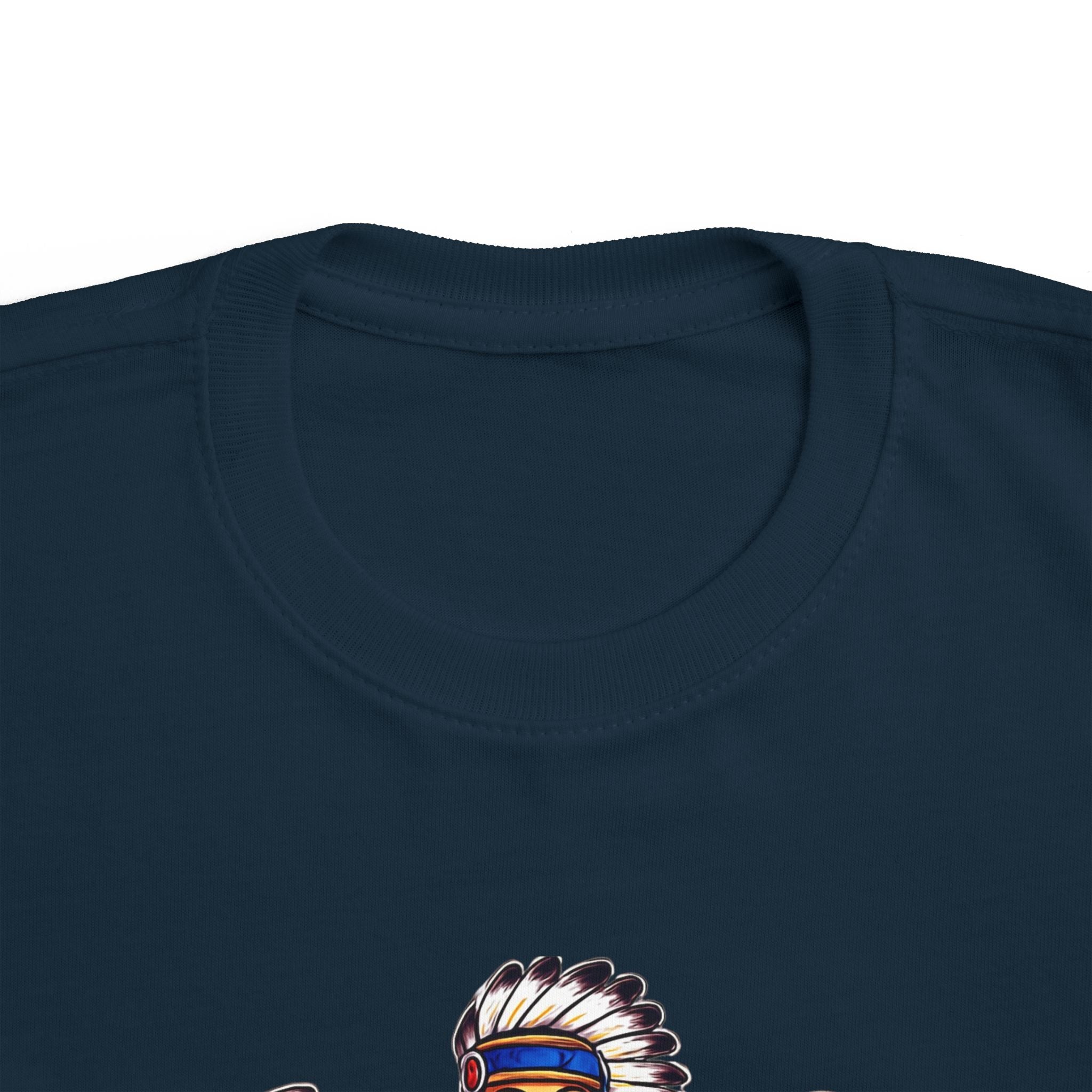 Toddler Tee — "Little Warrior Energy" Native Kids Graphic Shirt