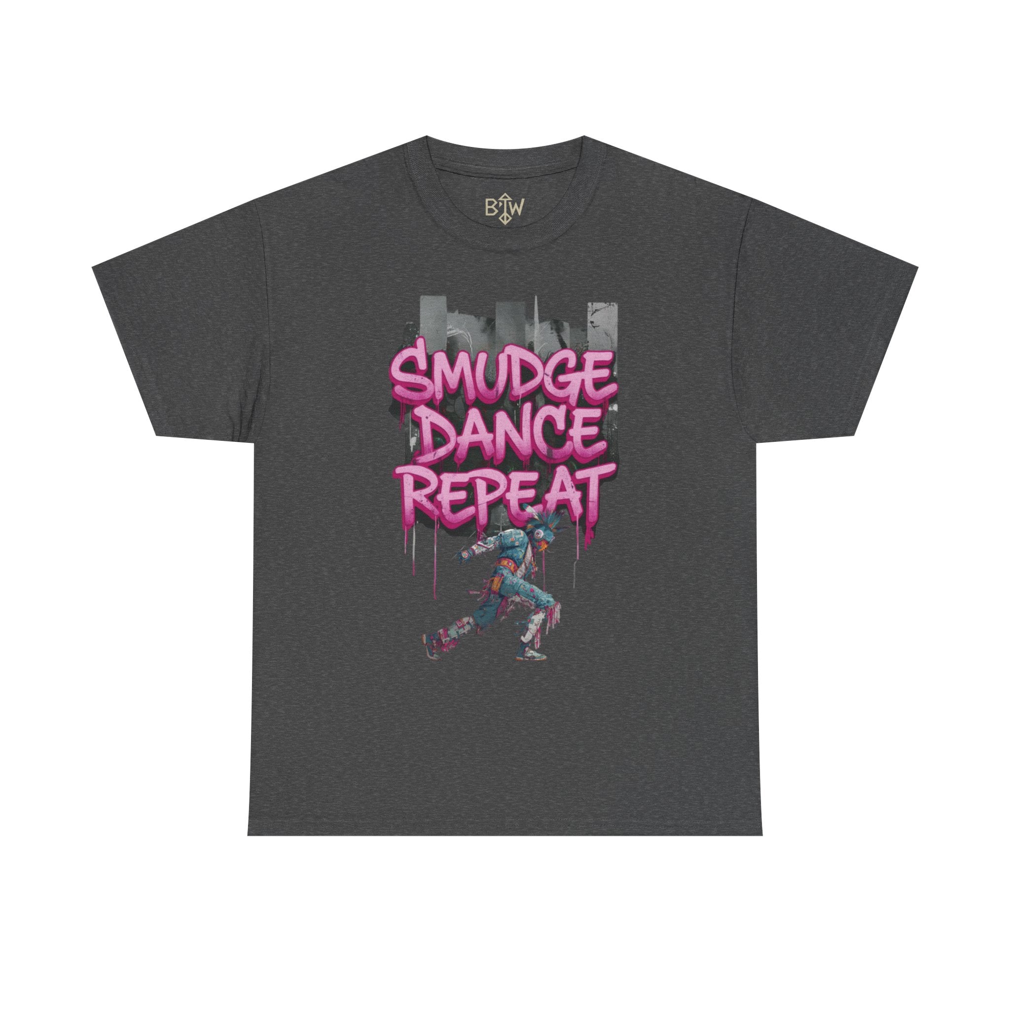 Smudge Dance Repeat T-Shirt — Street Art Graphic Tee