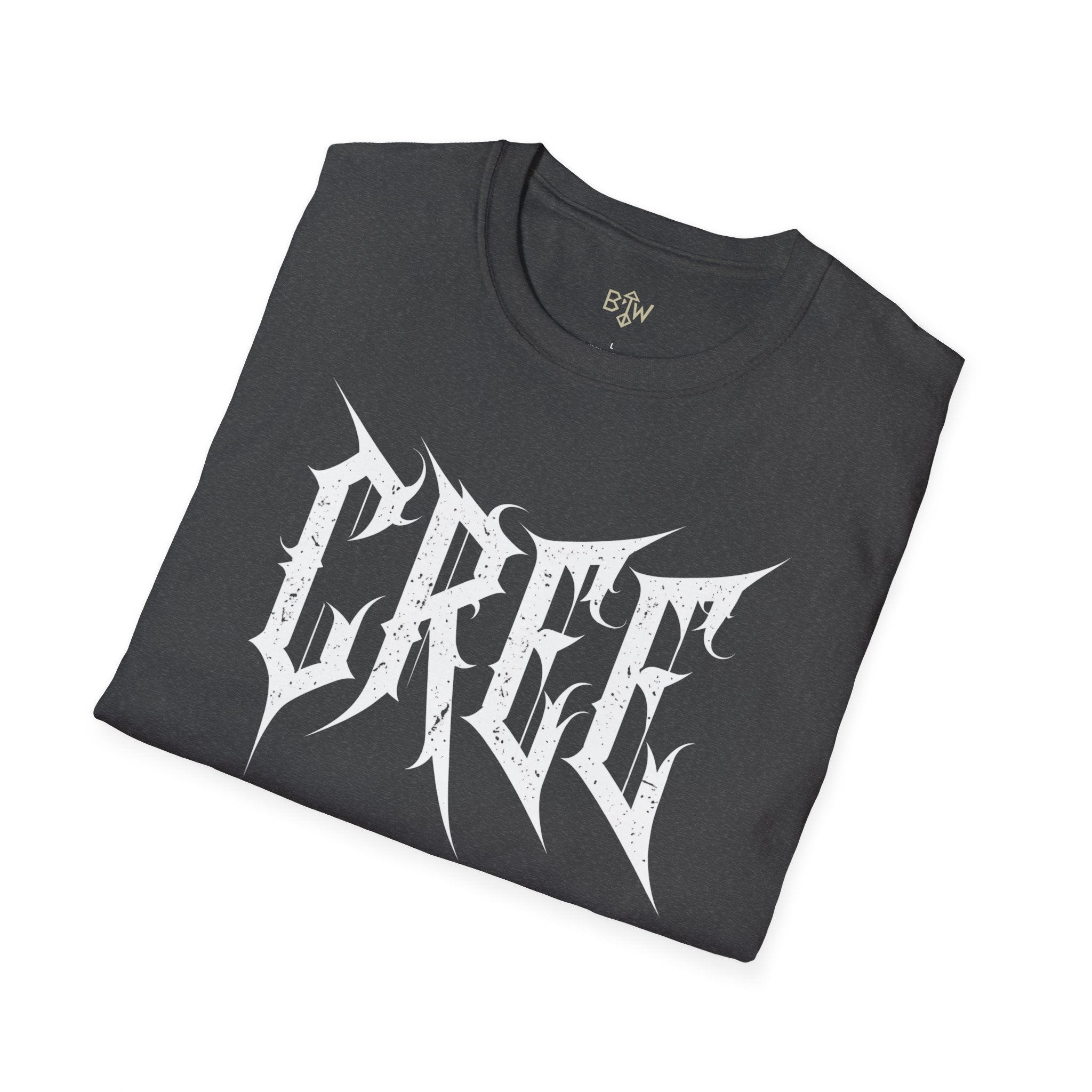 Cree Gothic Metal Logo T-Shirt