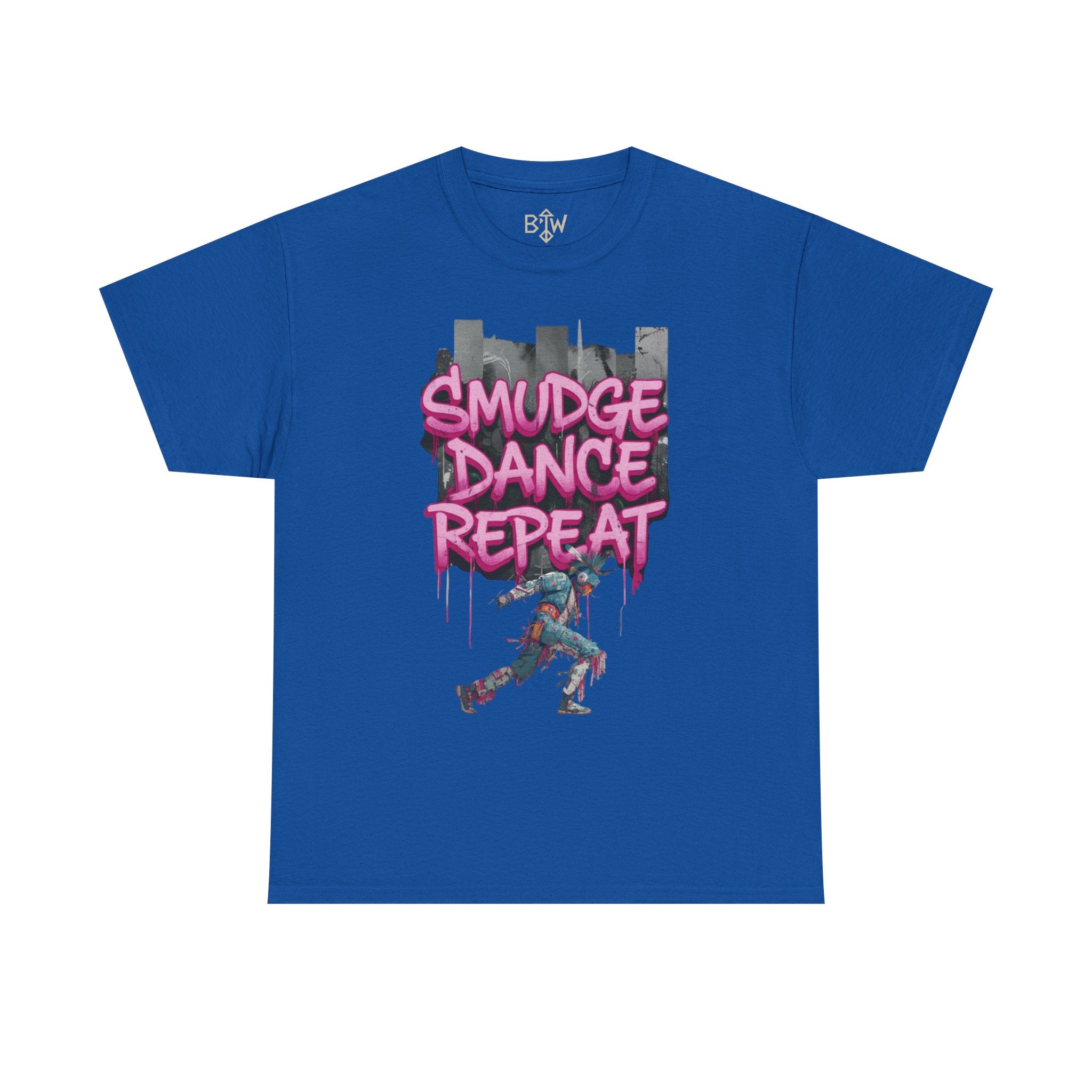 Smudge Dance Repeat T-Shirt — Street Art Graphic Tee