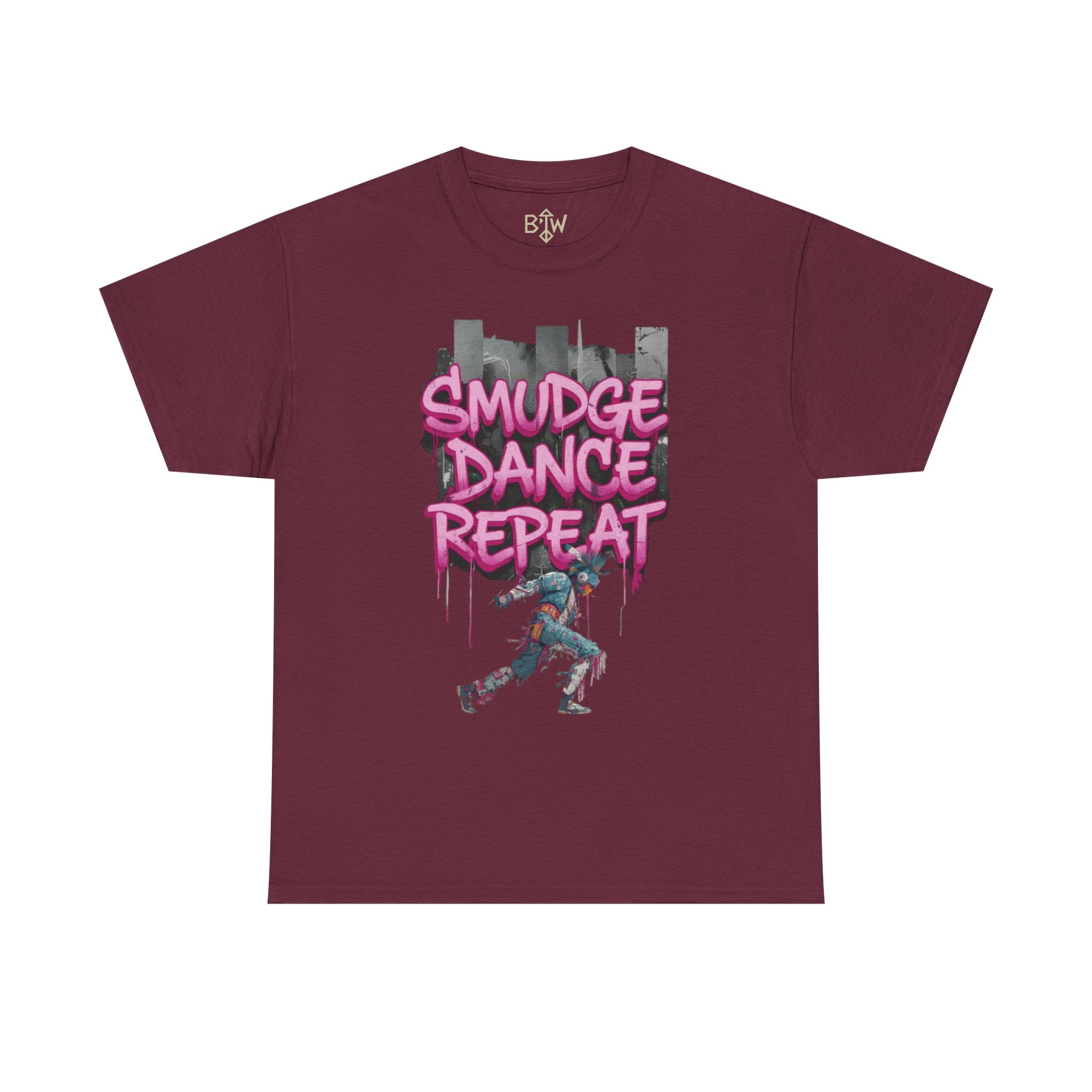 Smudge Dance Repeat T-Shirt — Street Art Graphic Tee