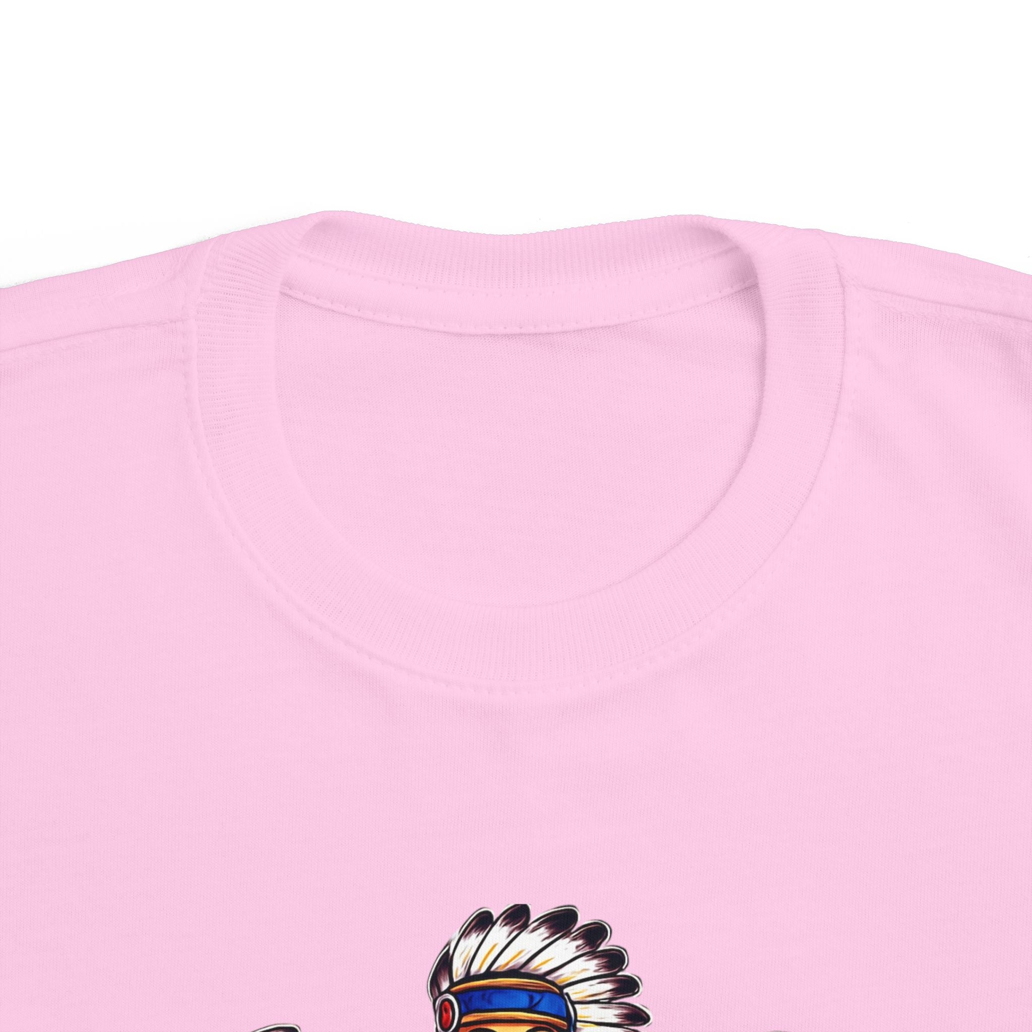 Toddler Tee — "Little Warrior Energy" Native Kids Graphic Shirt