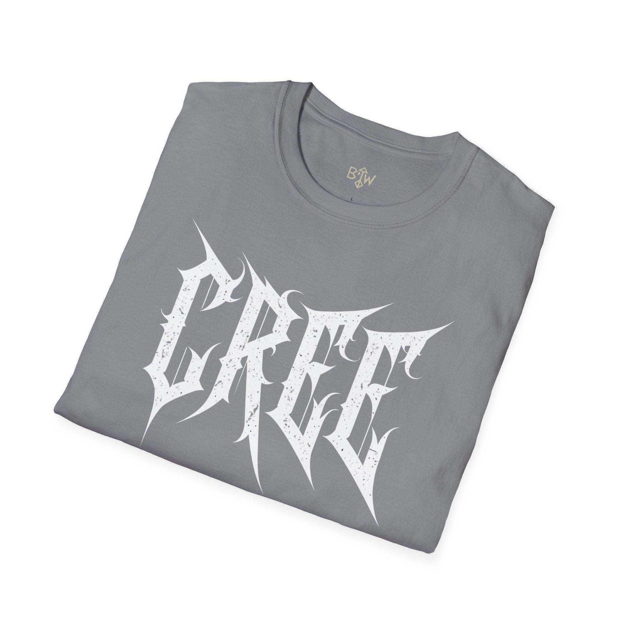 Cree Gothic Metal Logo T-Shirt