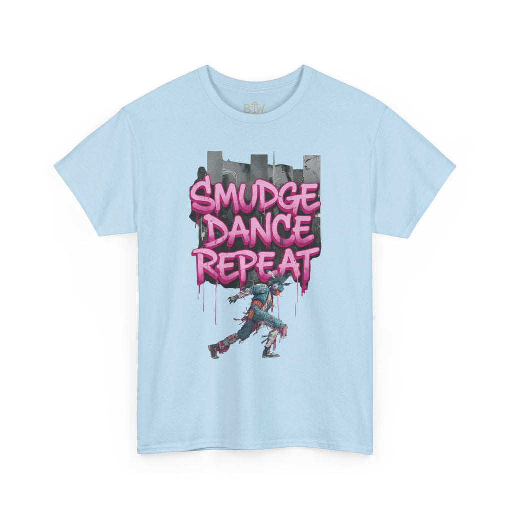 Smudge Dance Repeat T-Shirt — Street Art Graphic Tee