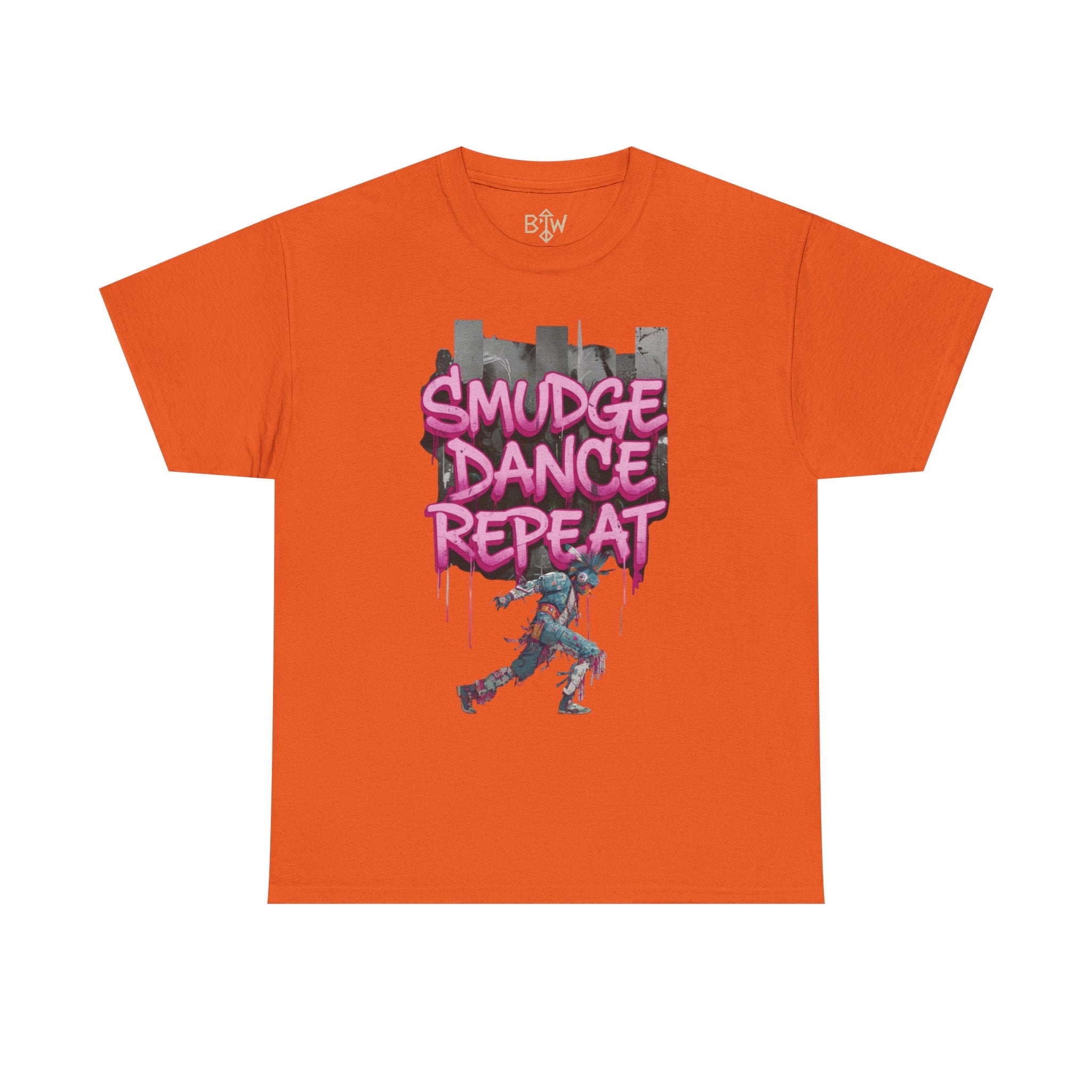 Smudge Dance Repeat T-Shirt — Street Art Graphic Tee