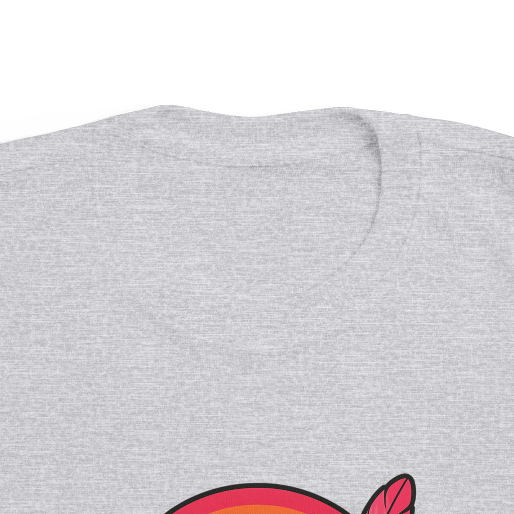 Princess Crown Toddler Tee — Colorful Rainbow Kids Shirt