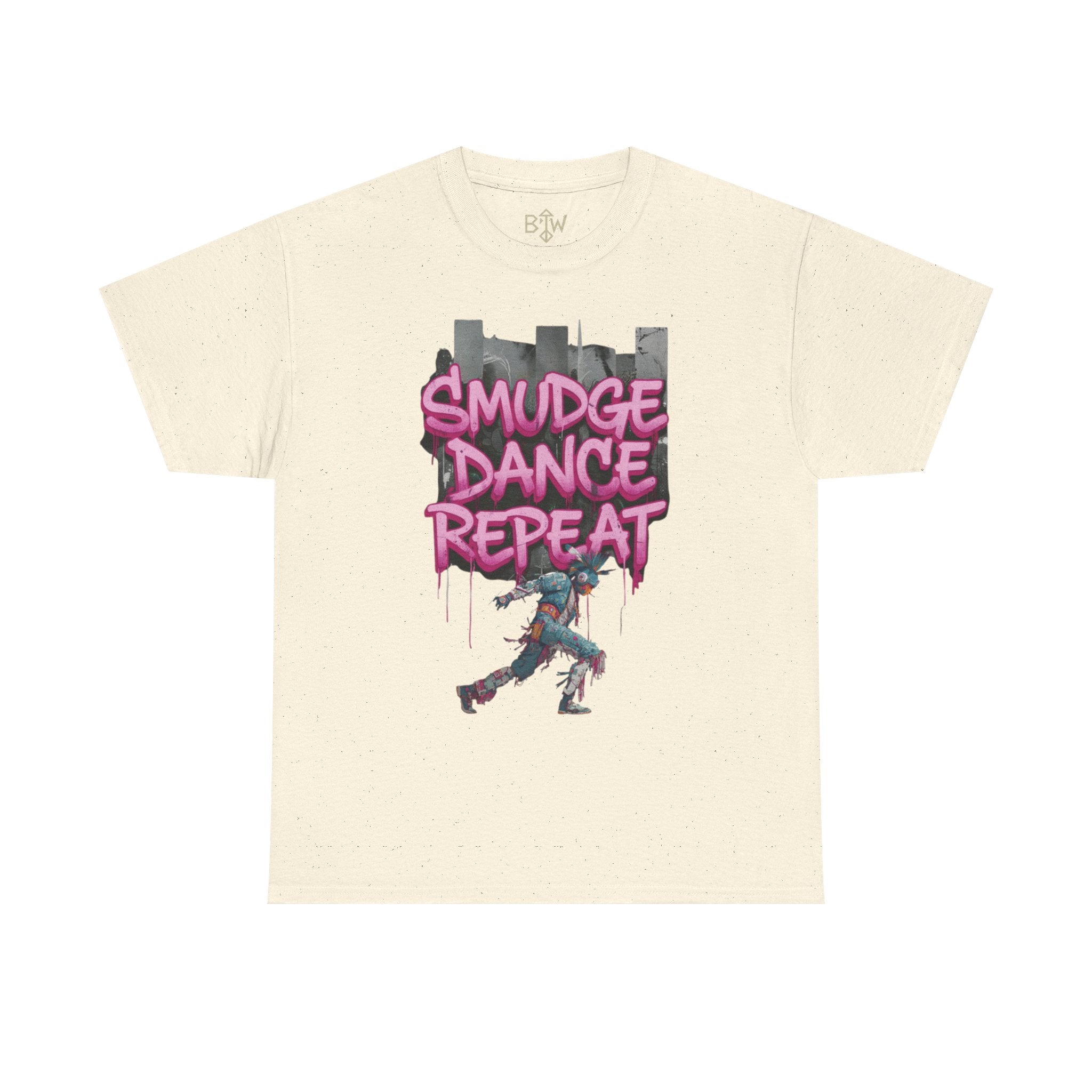 Smudge Dance Repeat T-Shirt — Street Art Graphic Tee