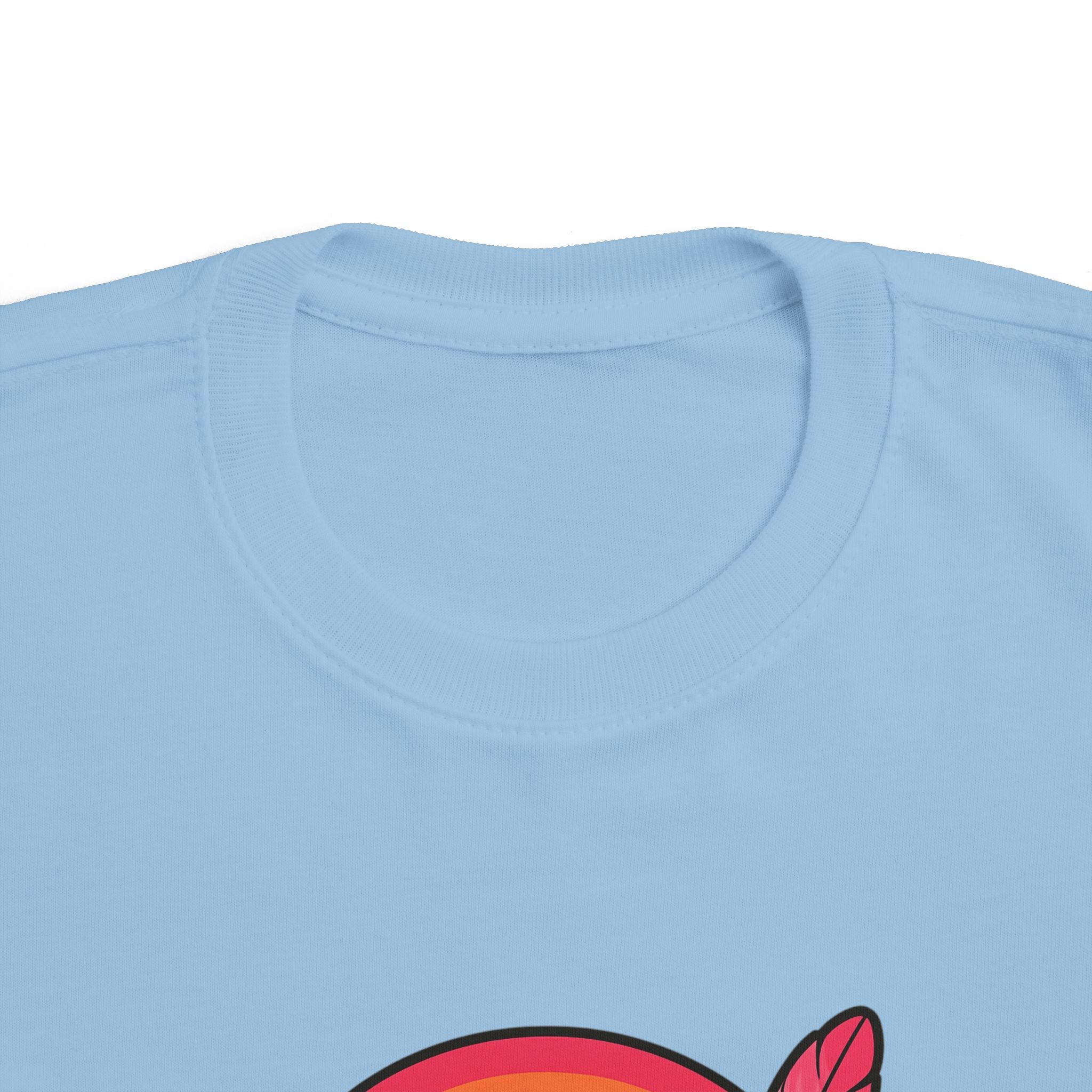 Princess Crown Toddler Tee — Colorful Rainbow Kids Shirt