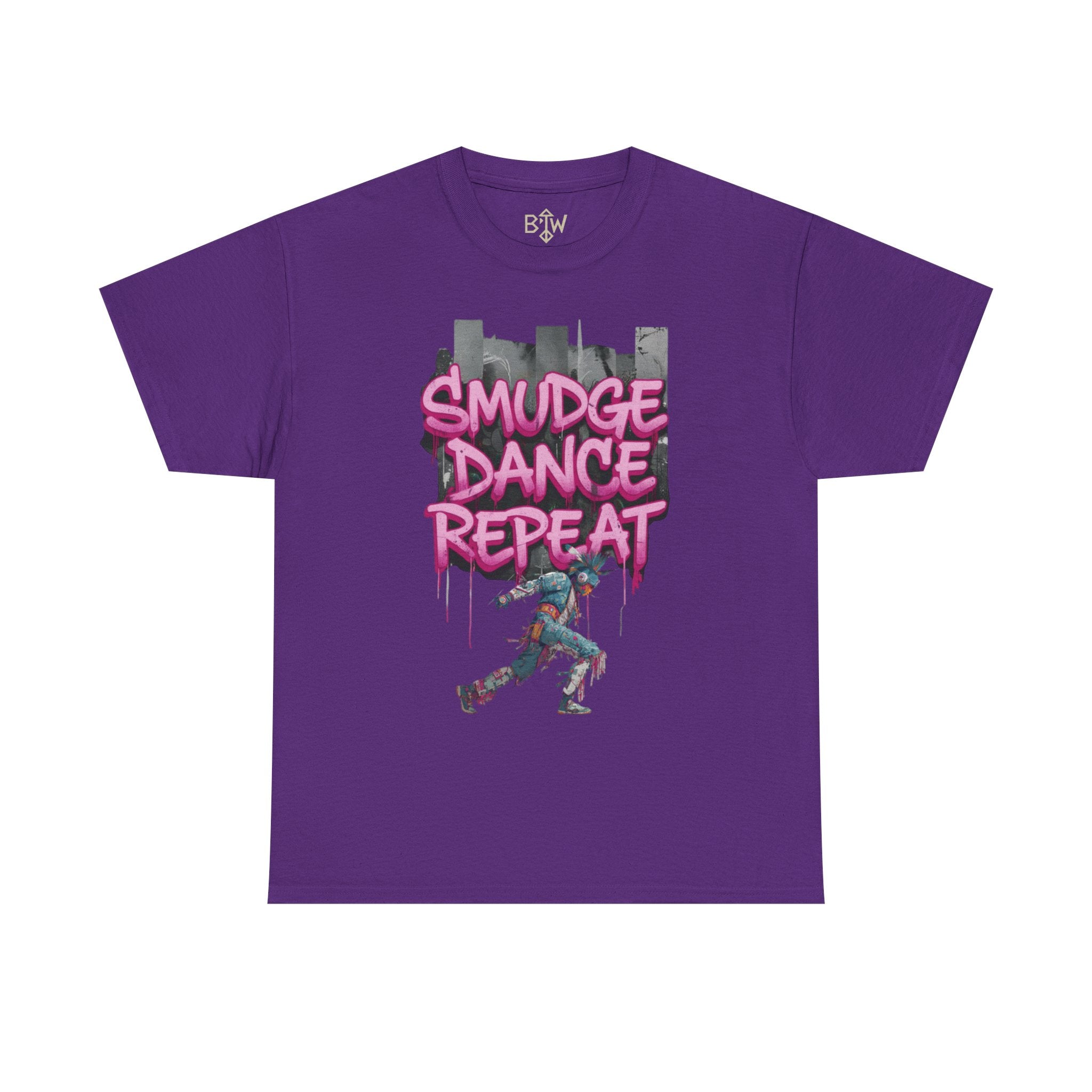 Smudge Dance Repeat T-Shirt — Street Art Graphic Tee