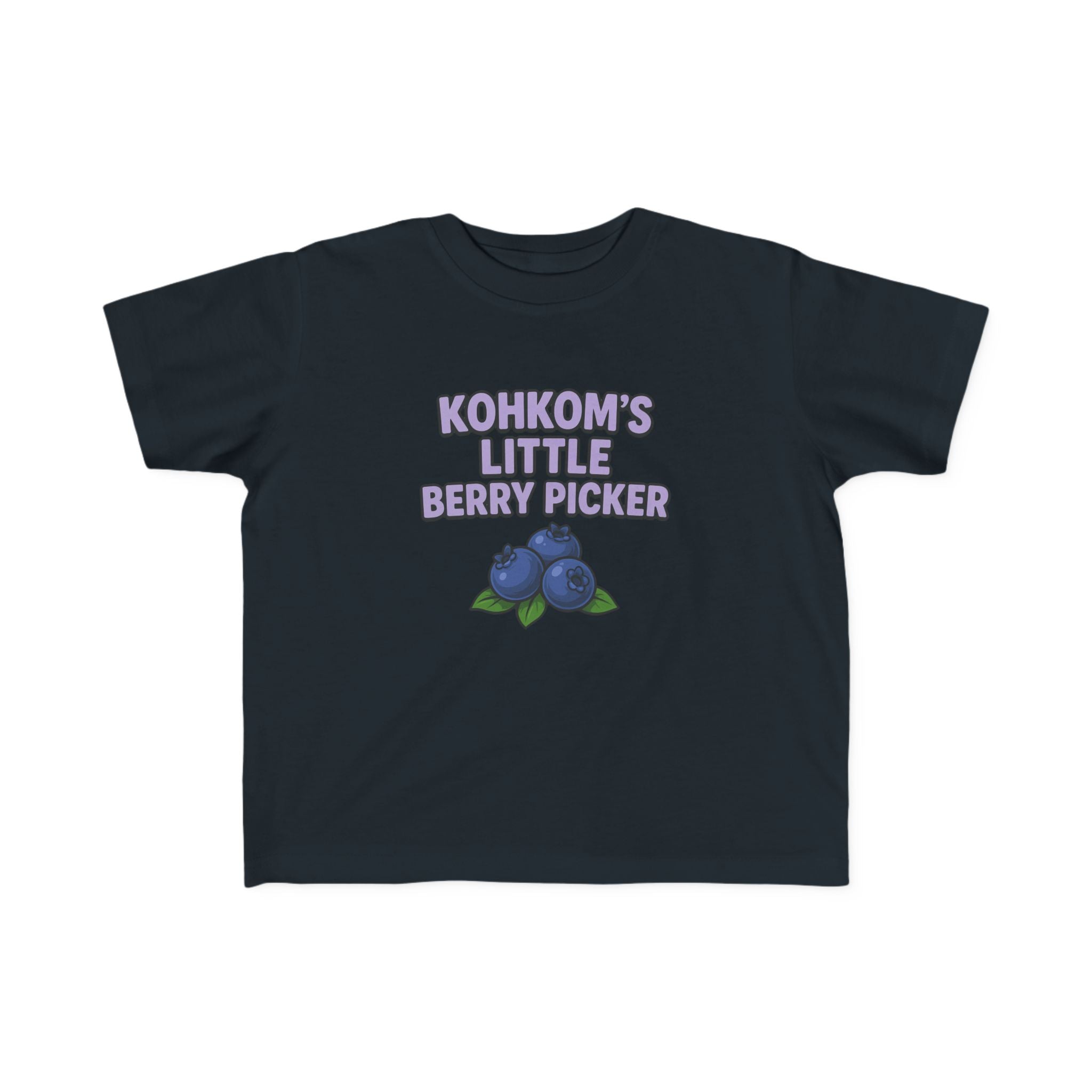 KohKom’s Little Berry Picker Toddler Tee