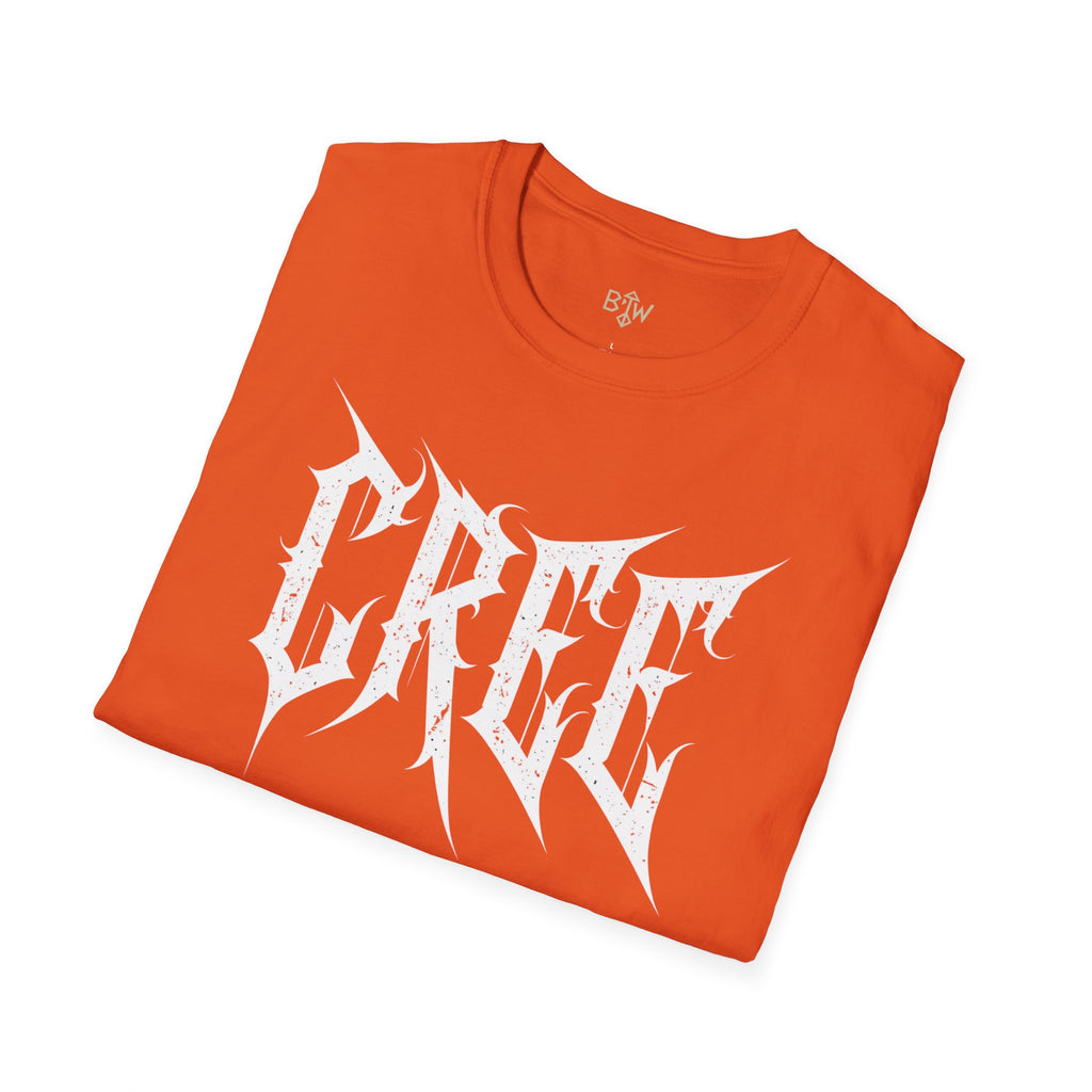 Cree Gothic Metal Logo T-Shirt