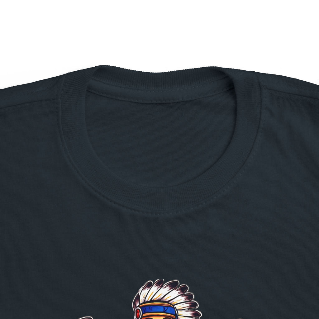 Toddler Tee — "Little Warrior Energy" Native Kids Graphic Shirt