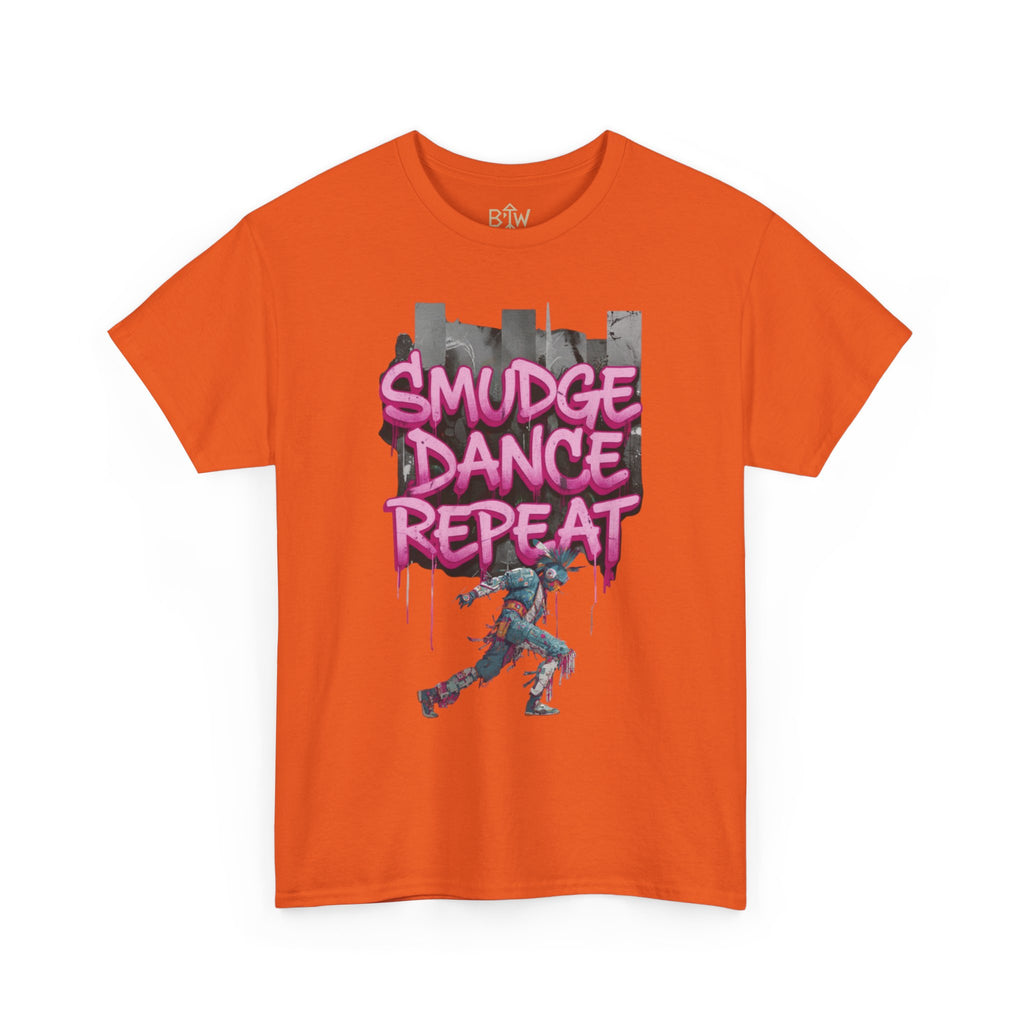 Smudge Dance Repeat T-Shirt — Street Art Graphic Tee