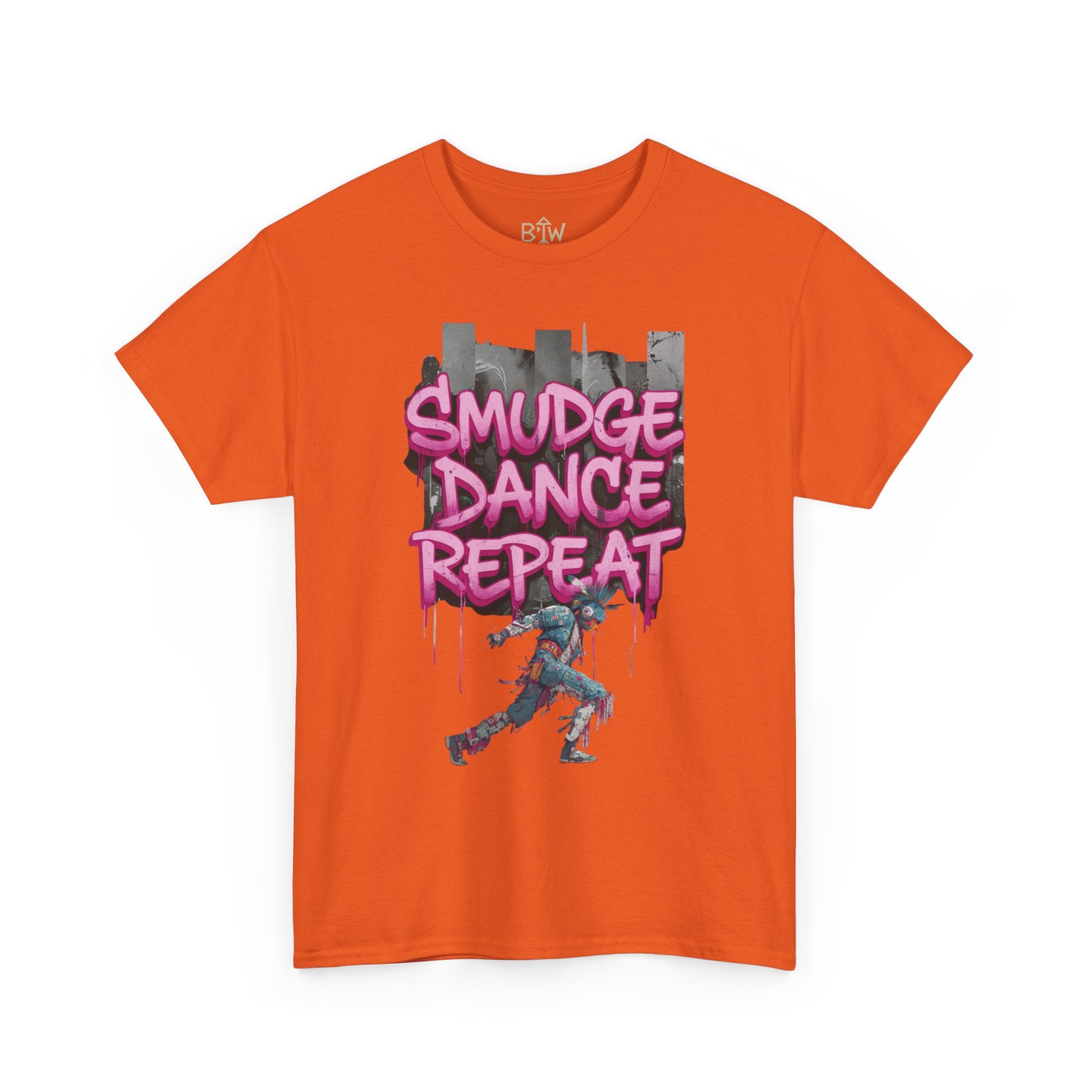 Smudge Dance Repeat T-Shirt — Street Art Graphic Tee