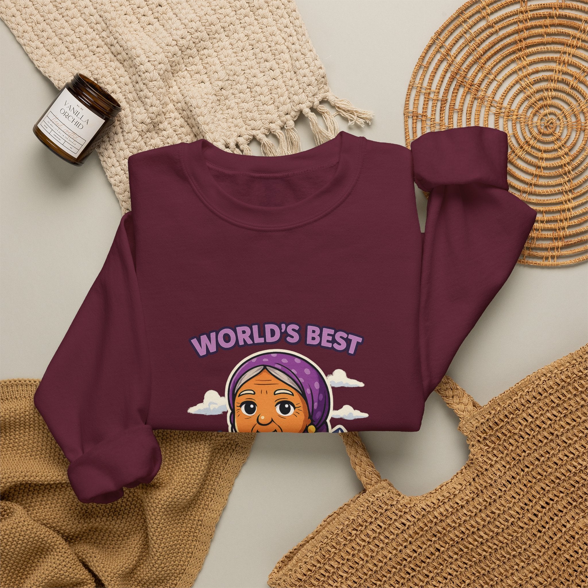 "World's Best Kohkom" Cozy Grandma Gift
