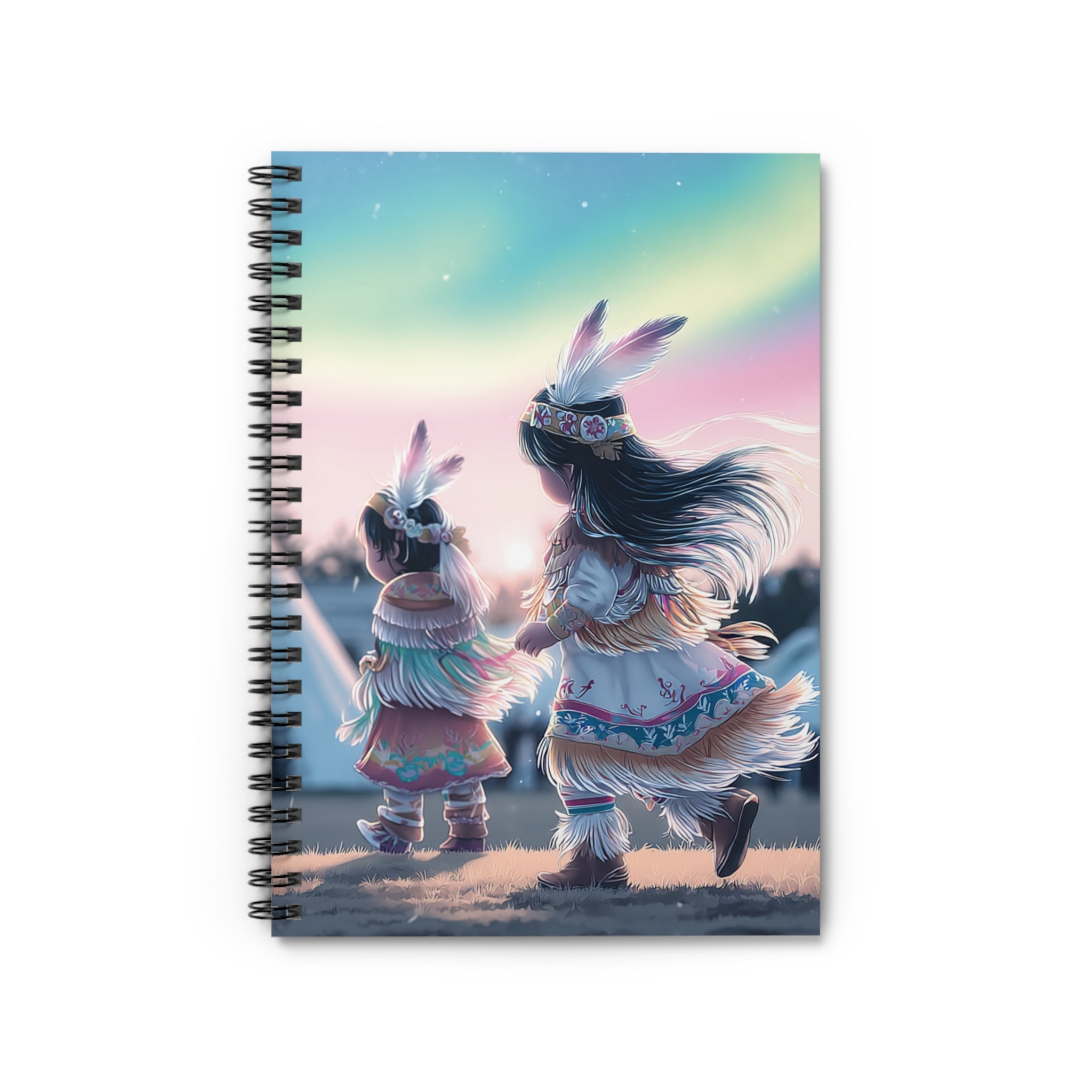 Tipi Northern lights Notebook