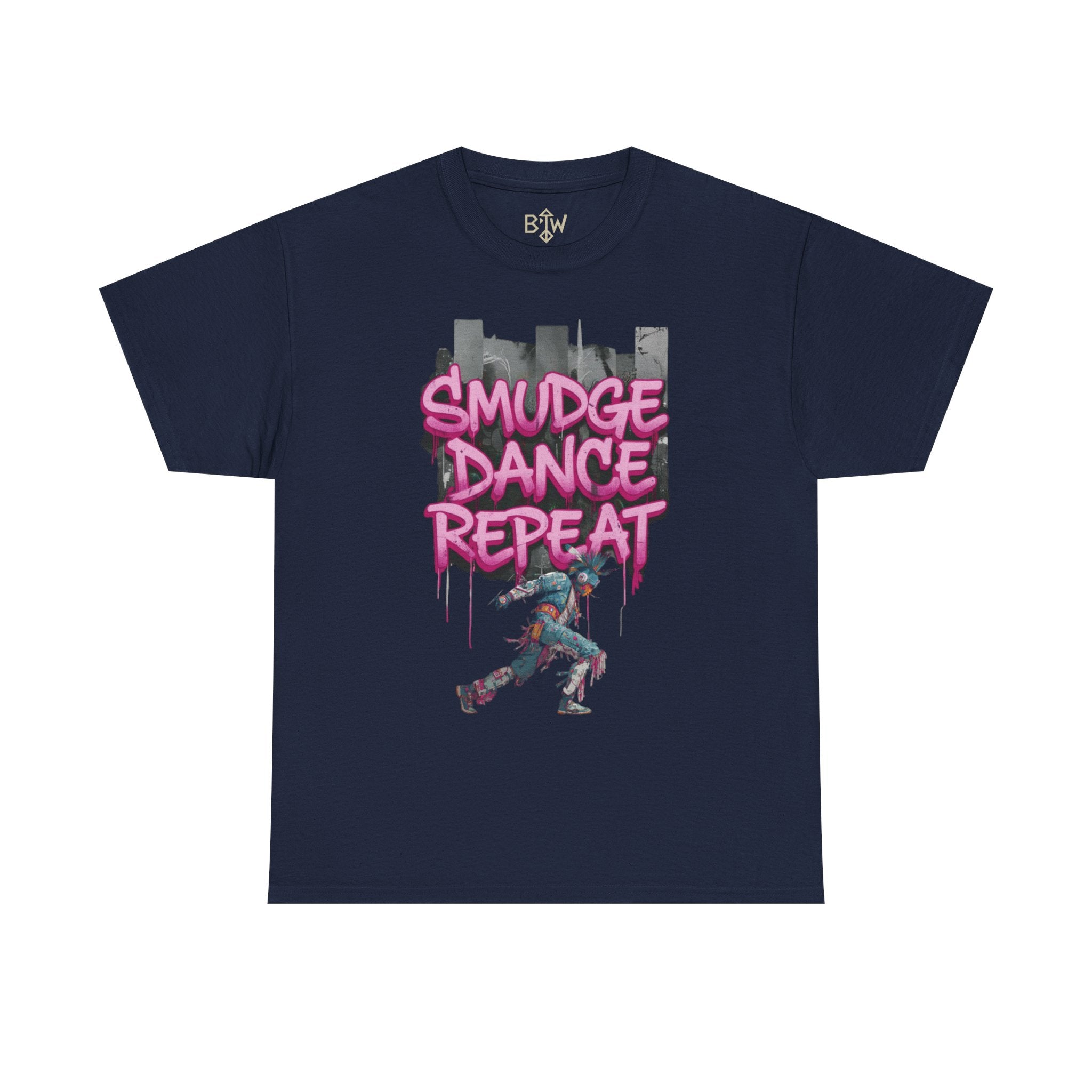 Smudge Dance Repeat T-Shirt — Street Art Graphic Tee