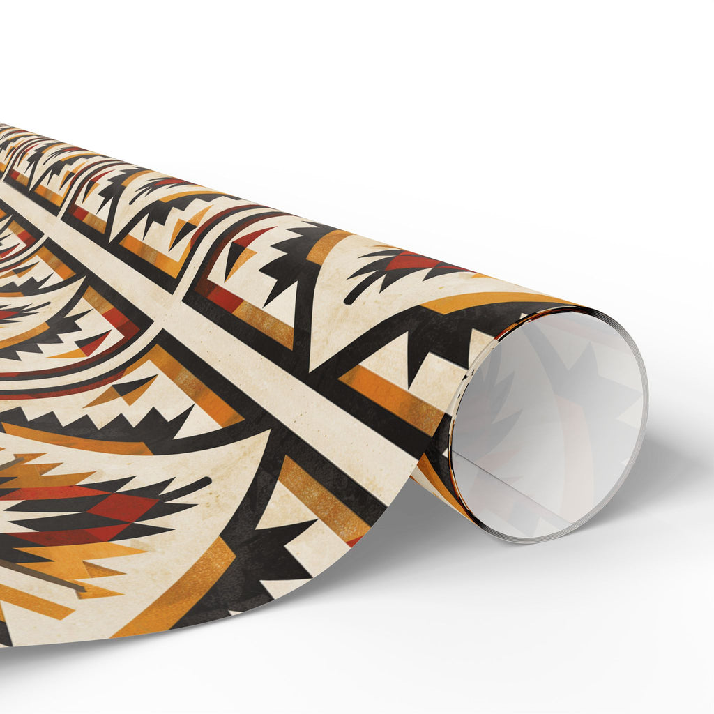 Sacred Directions – Cree Geometric Wrapping Paper