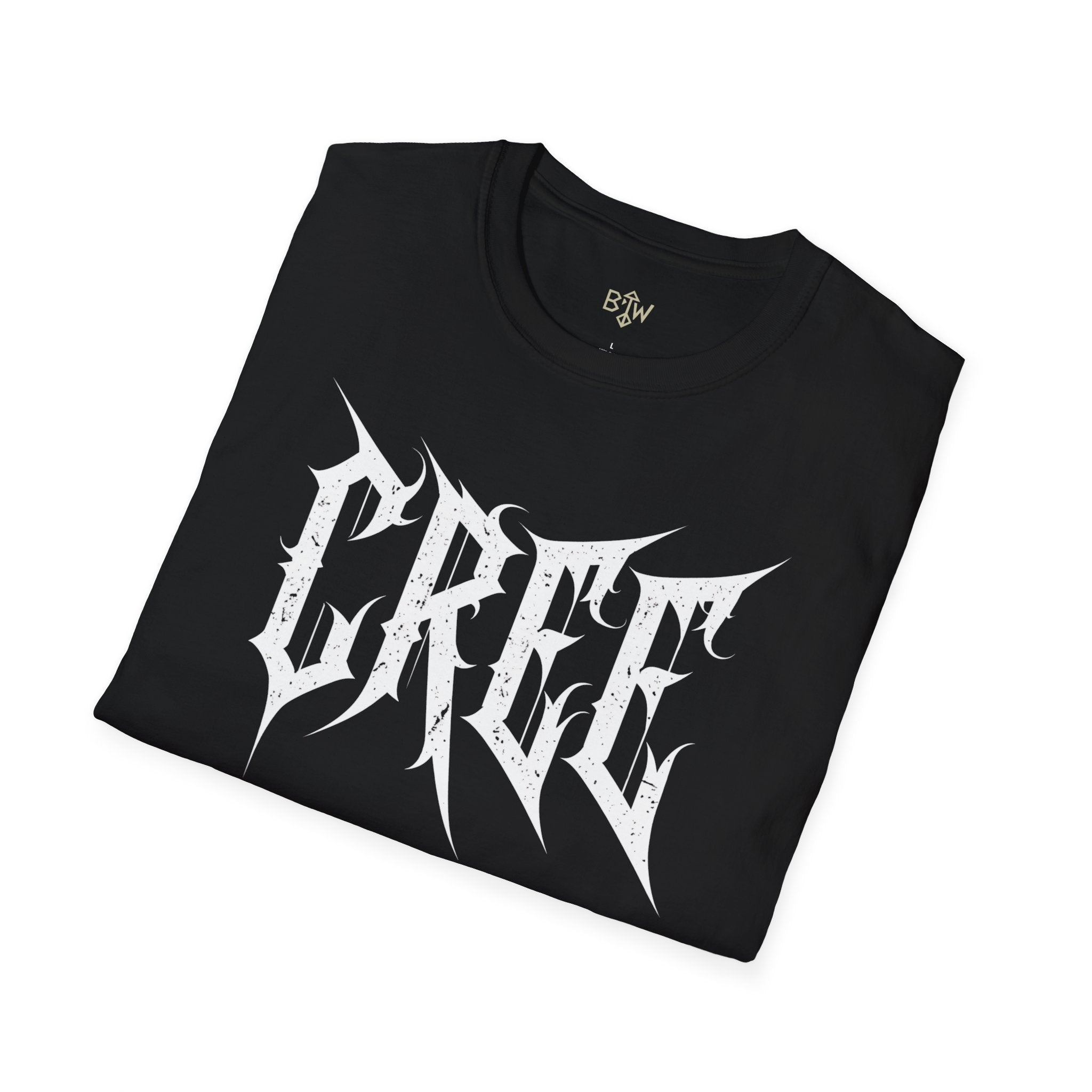 Cree Gothic Metal Logo T-Shirt