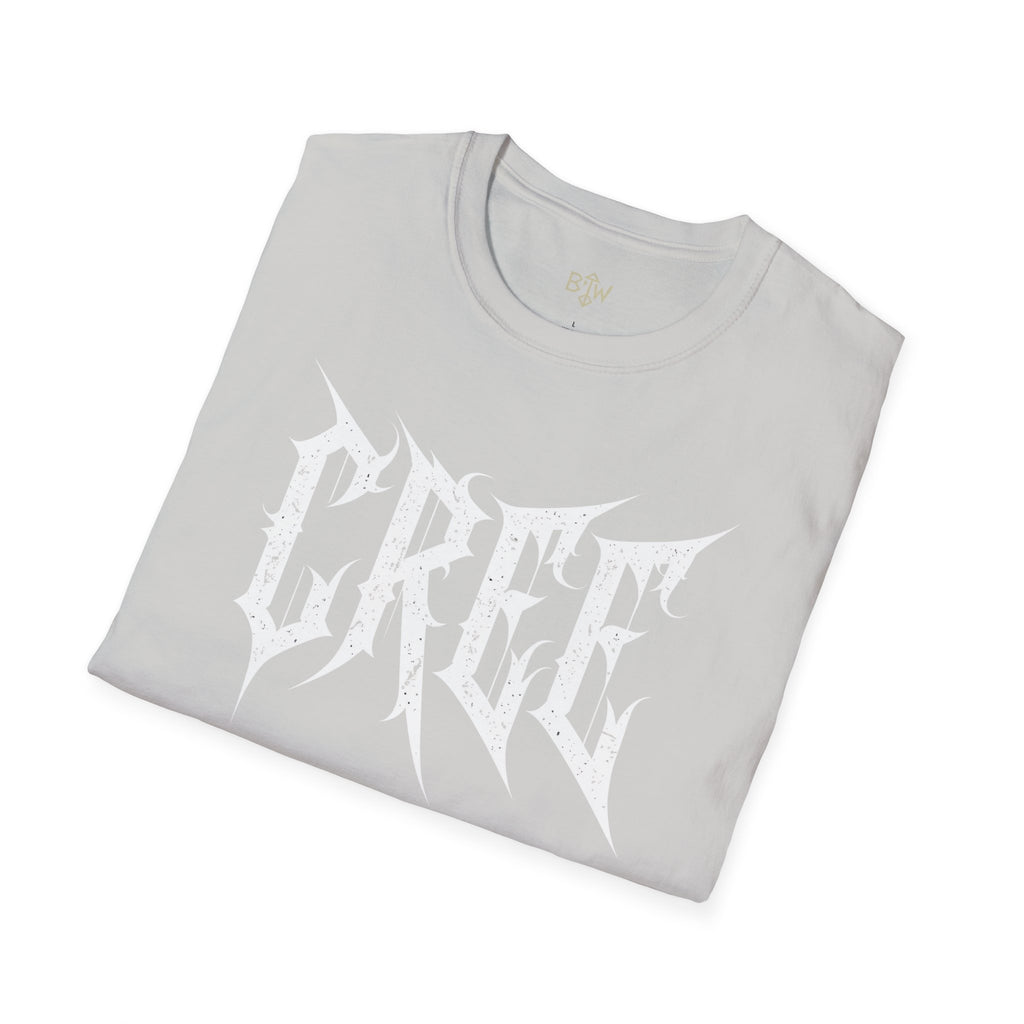 Cree Gothic Metal Logo T-Shirt