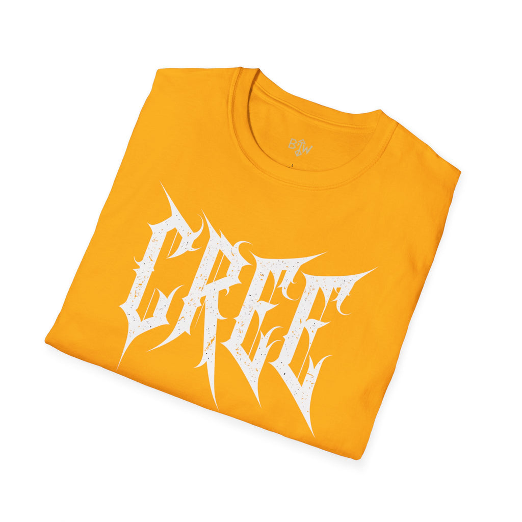 Cree Gothic Metal Logo T-Shirt