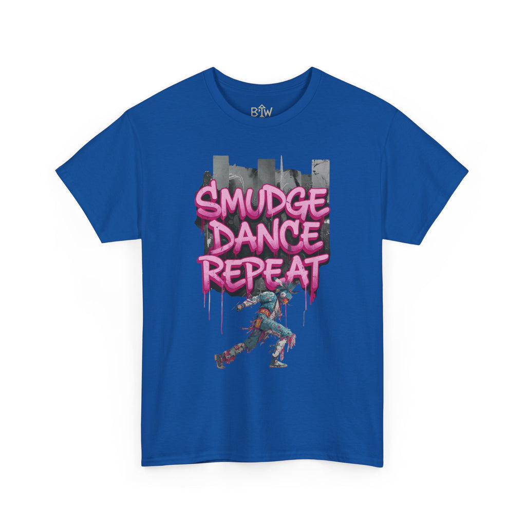 Smudge Dance Repeat T-Shirt — Street Art Graphic Tee