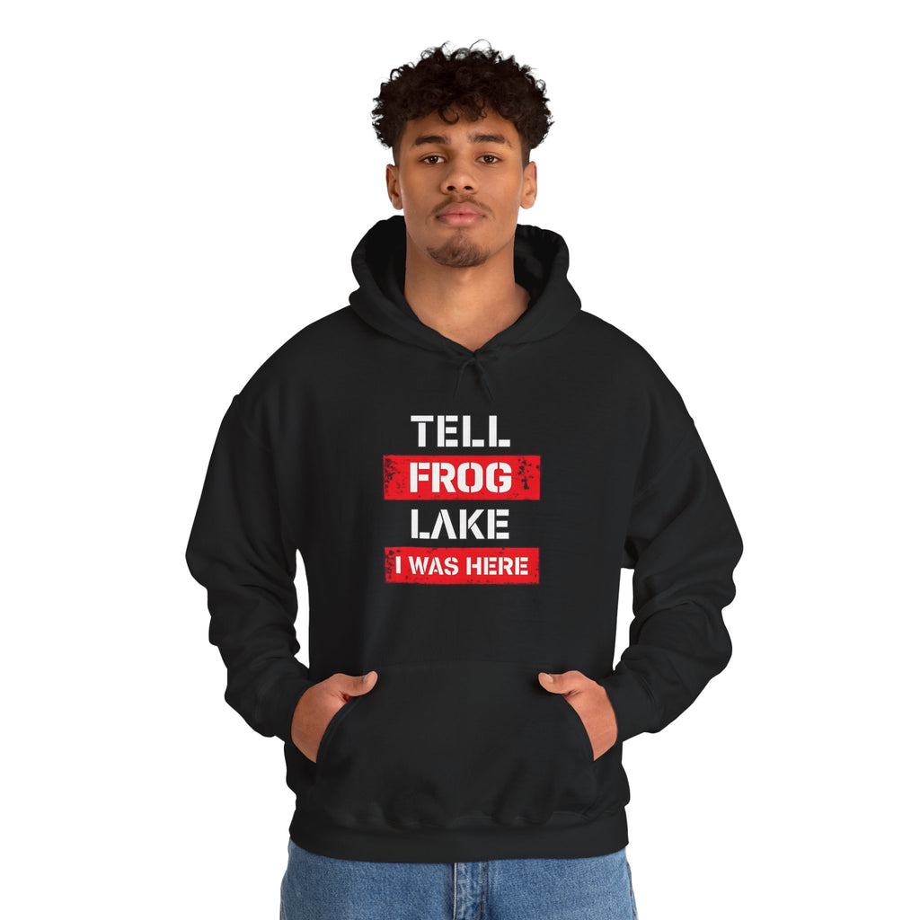 "Tell Frog Lake I Was Here" Graphic Pullover