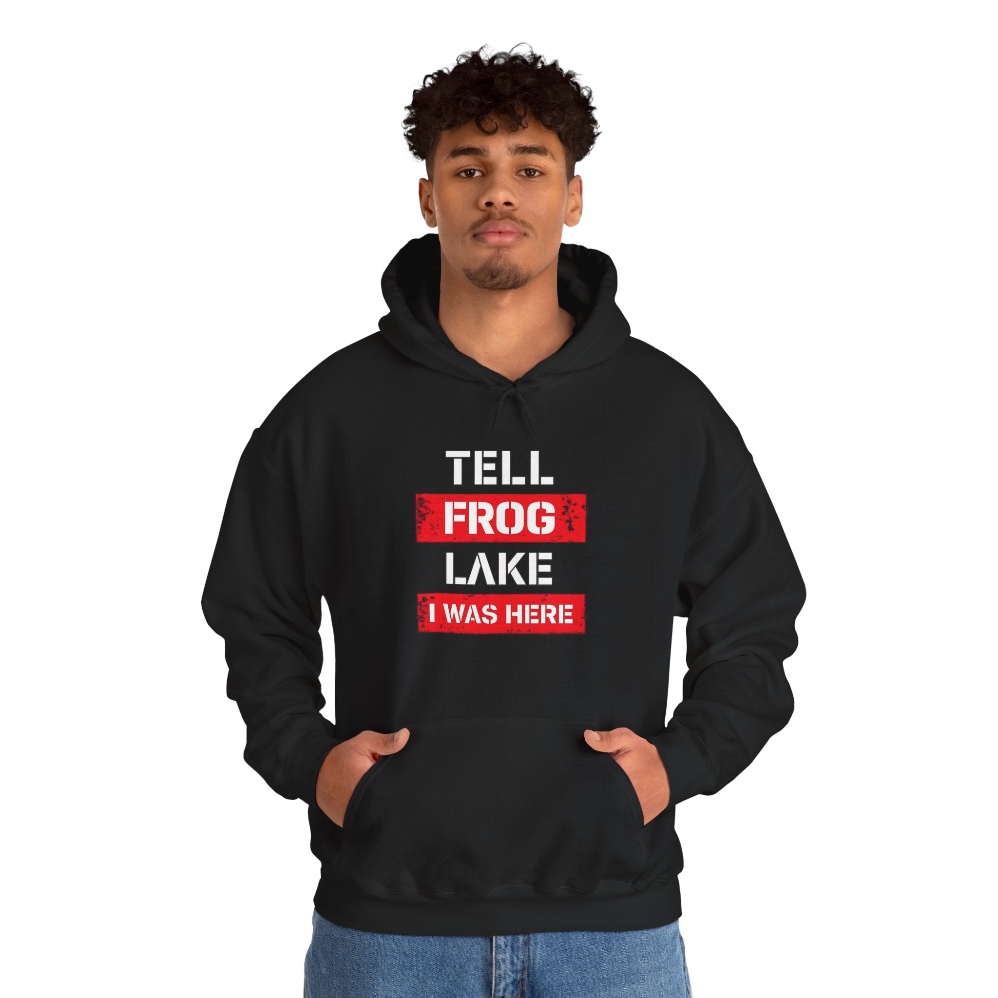 "Tell Frog Lake I Was Here" Graphic Pullover