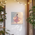 Ethereal Old Style Fancy Art Poster — Soft Pastel Photo Print