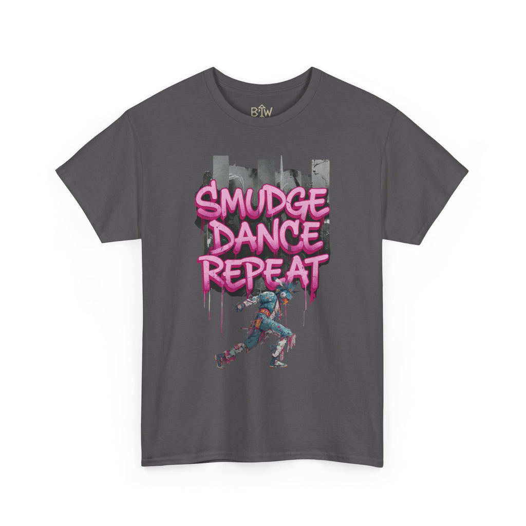 Smudge Dance Repeat T-Shirt — Street Art Graphic Tee