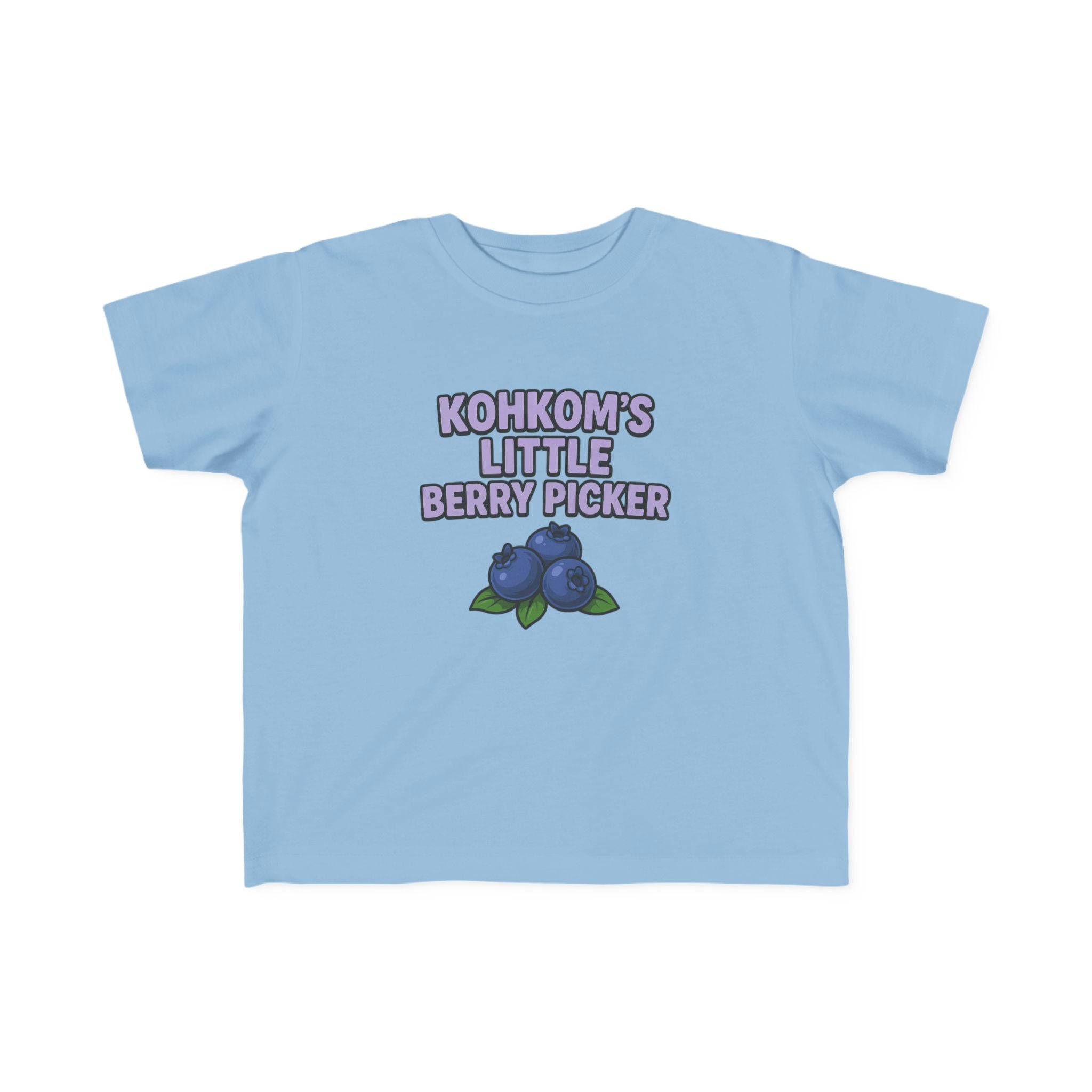 KohKom’s Little Berry Picker Toddler Tee