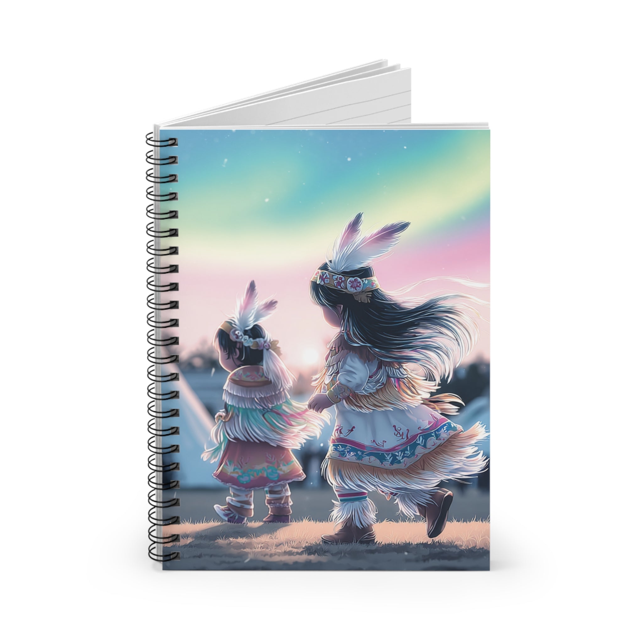 Tipi Northern lights Notebook