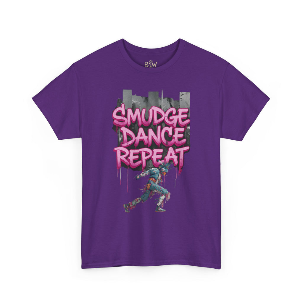 Smudge Dance Repeat T-Shirt — Street Art Graphic Tee