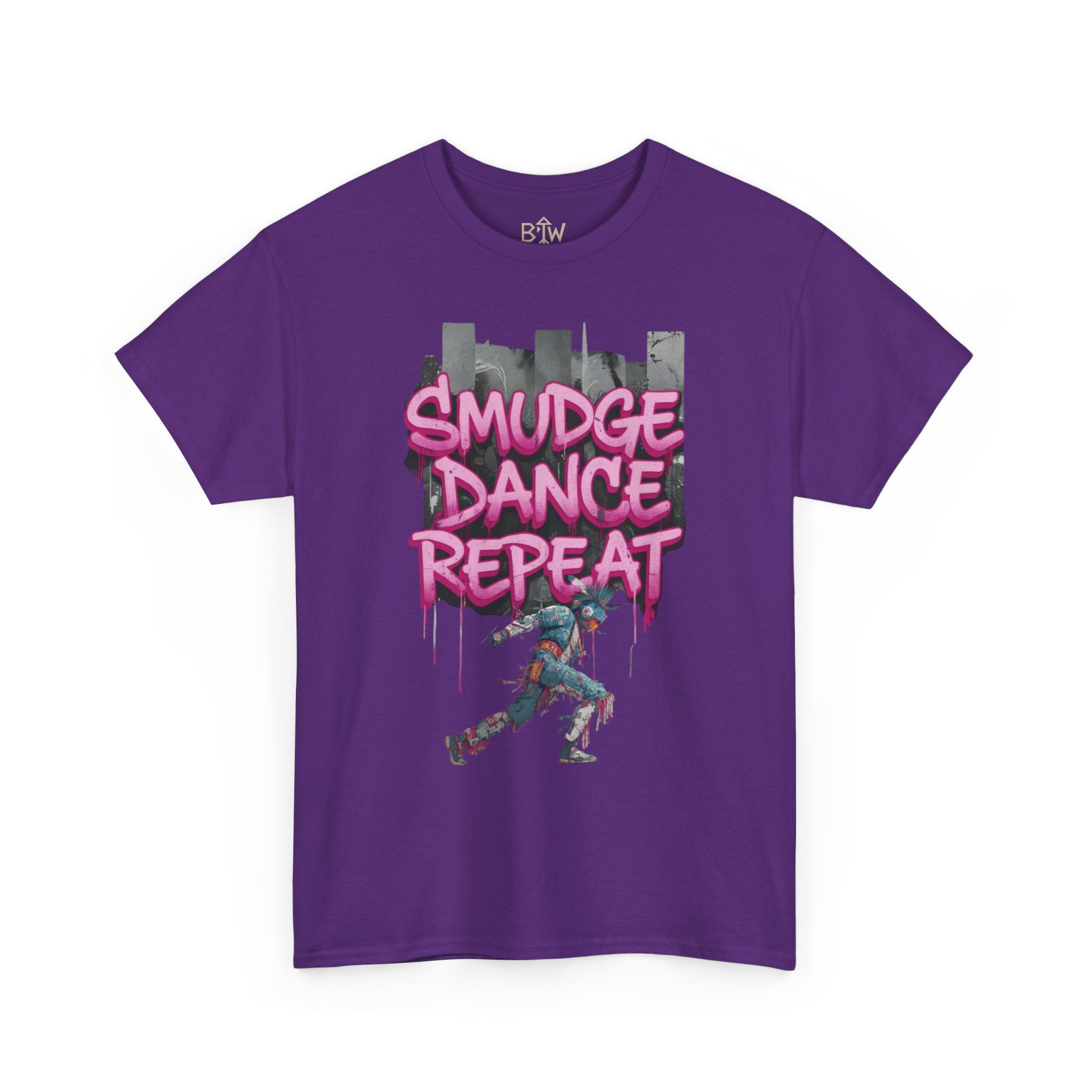 Smudge Dance Repeat T-Shirt — Street Art Graphic Tee
