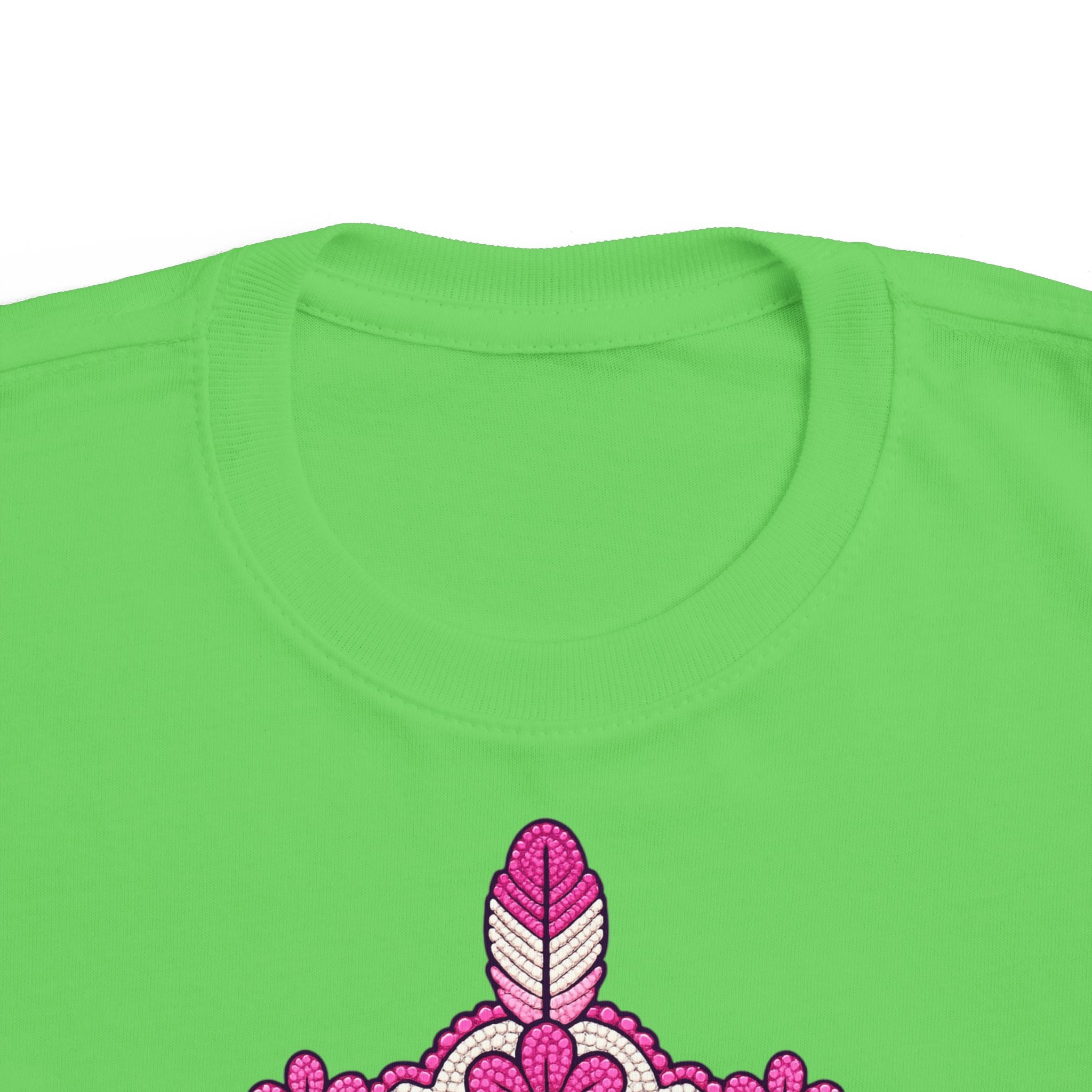 Toddler Princess Crown Tee — Pink 'Princess' Graphic Kids Shirt