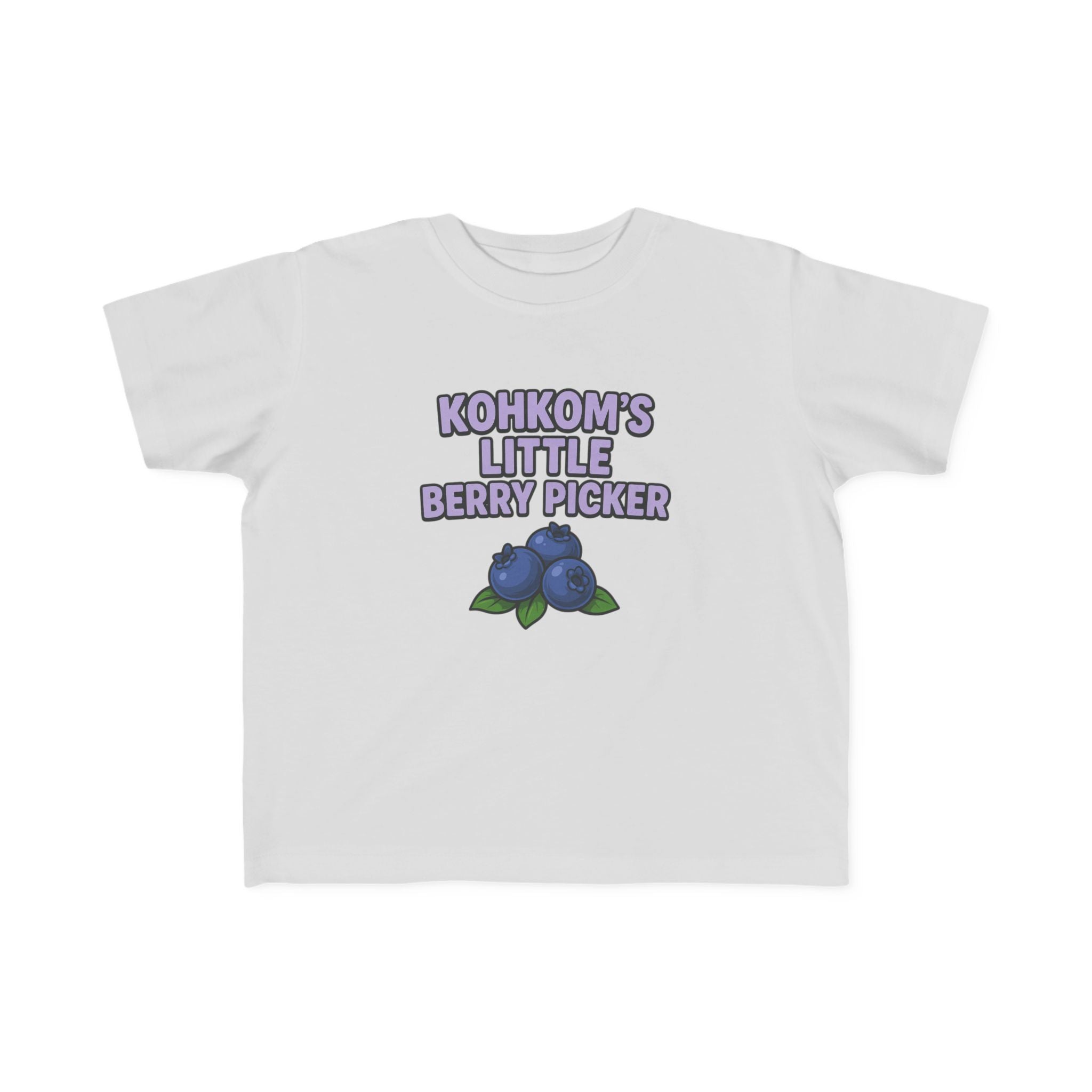 KohKom’s Little Berry Picker Toddler Tee