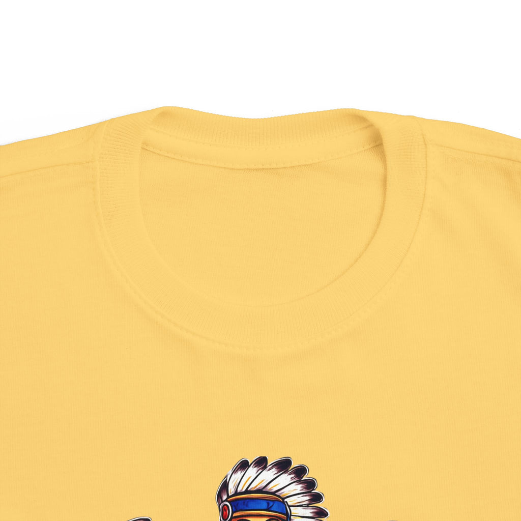 Toddler Tee — "Little Warrior Energy" Native Kids Graphic Shirt