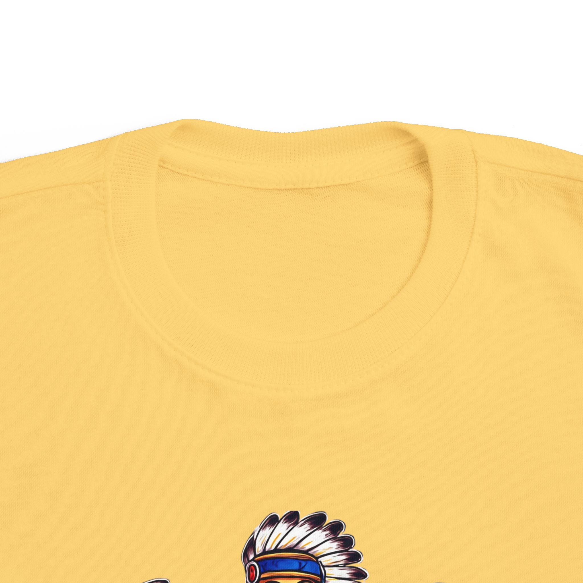 Toddler Tee — "Little Warrior Energy" Native Kids Graphic Shirt