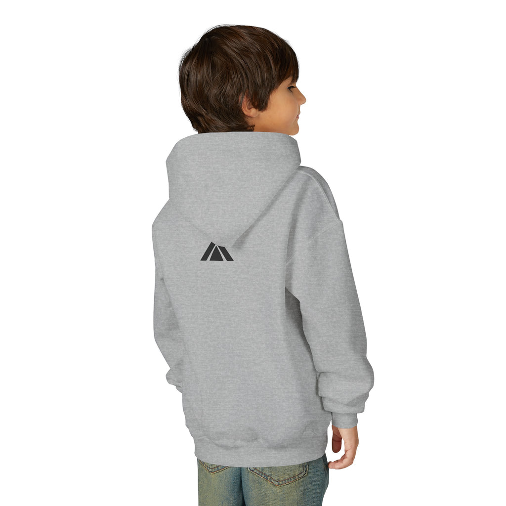 Youth Hoodie — Little Warriors Energy Graphic Pullover