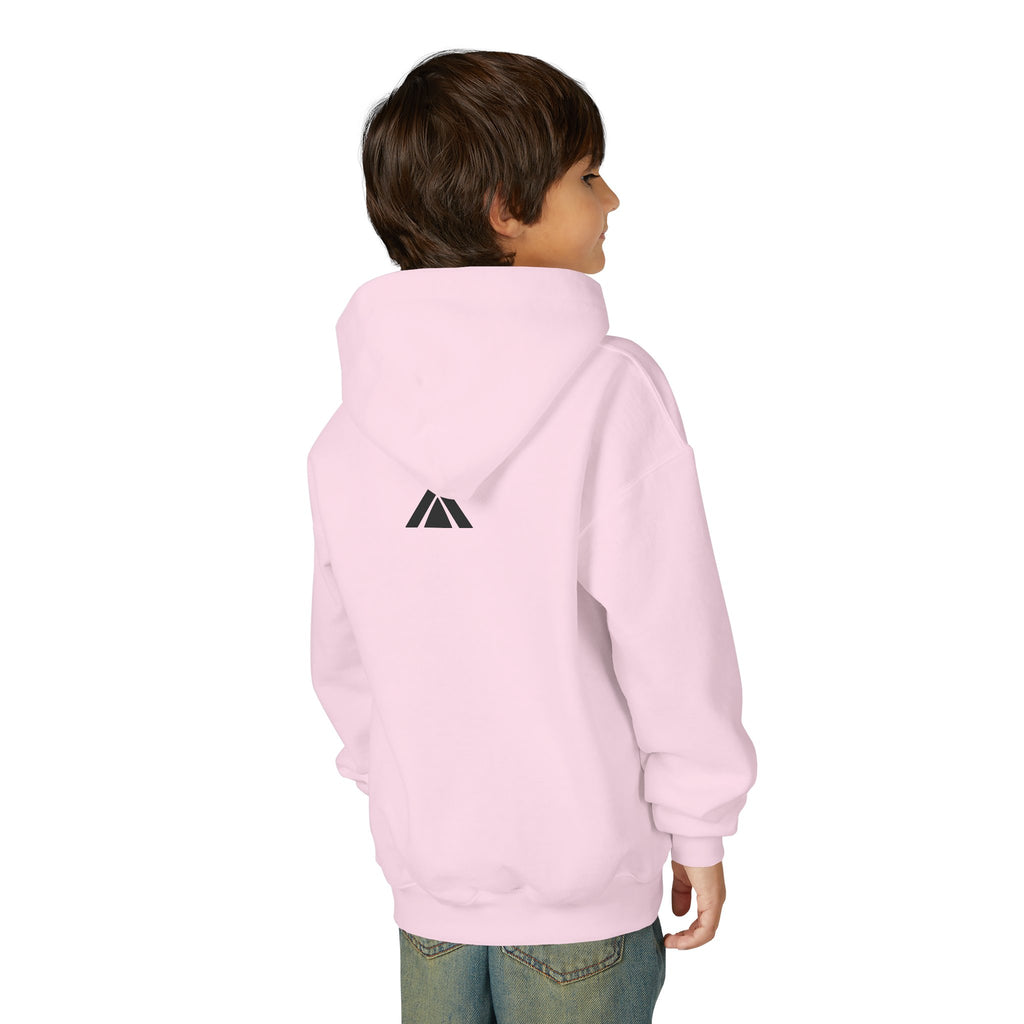 Youth Hoodie — Little Warriors Energy Graphic Pullover