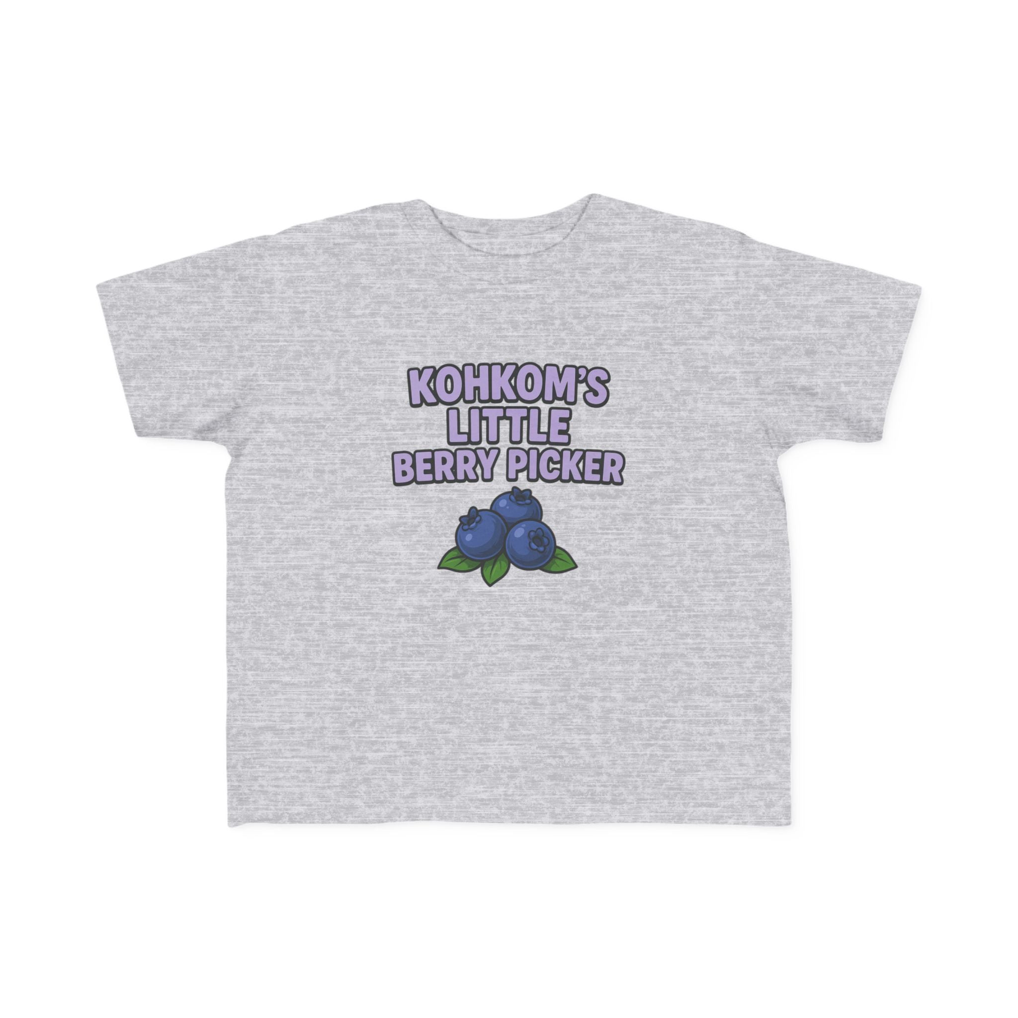 KohKom’s Little Berry Picker Toddler Tee