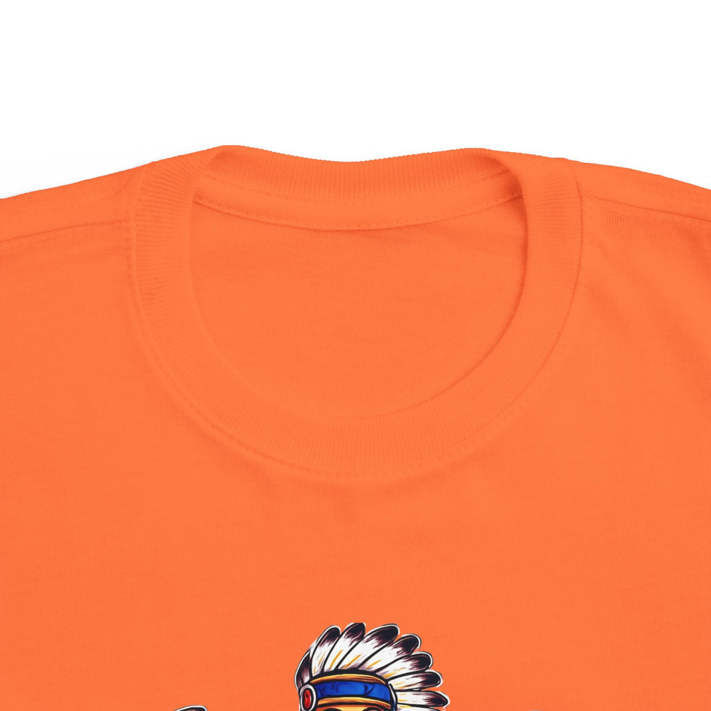 Toddler Tee — "Little Warrior Energy" Native Kids Graphic Shirt