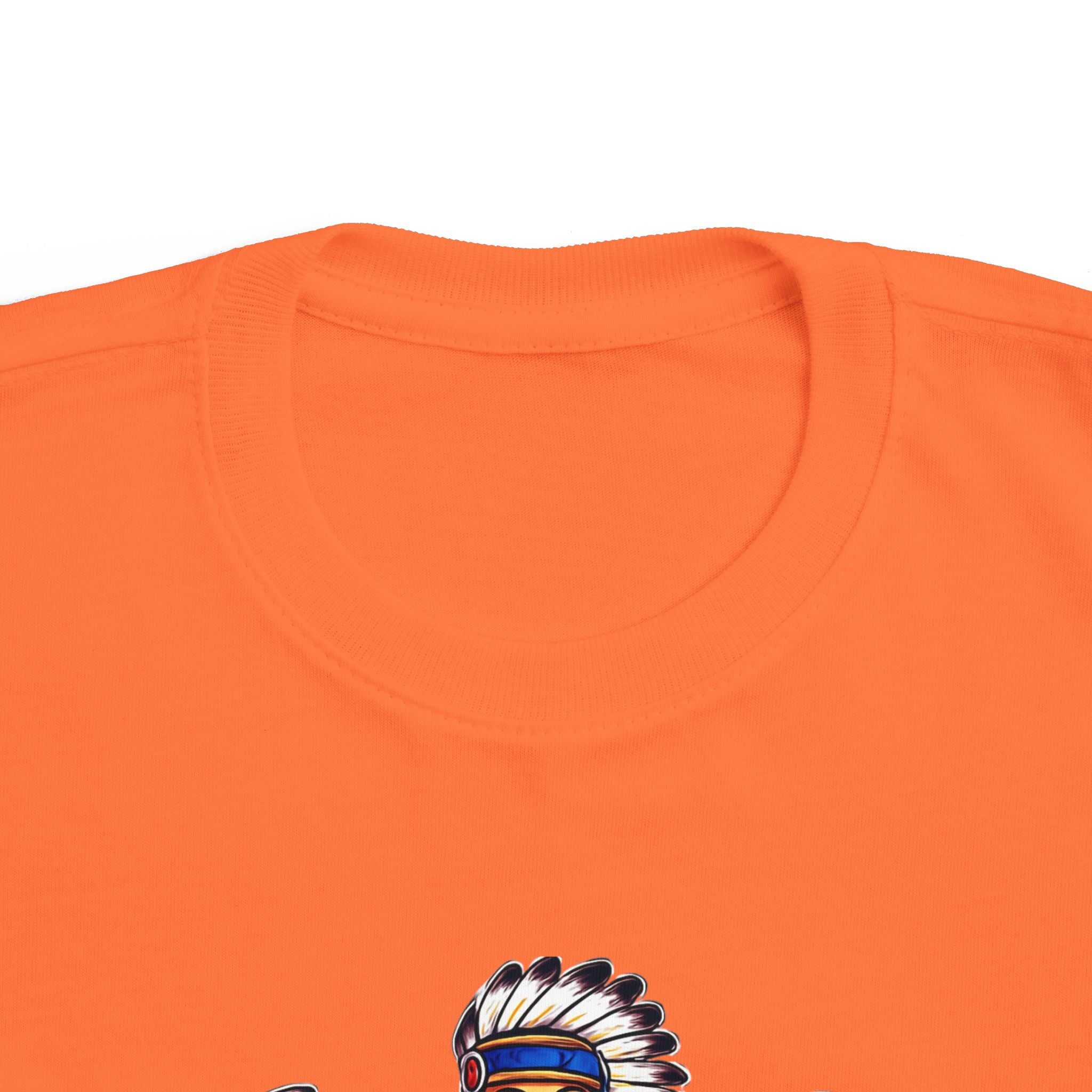 Toddler Tee — "Little Warrior Energy" Native Kids Graphic Shirt