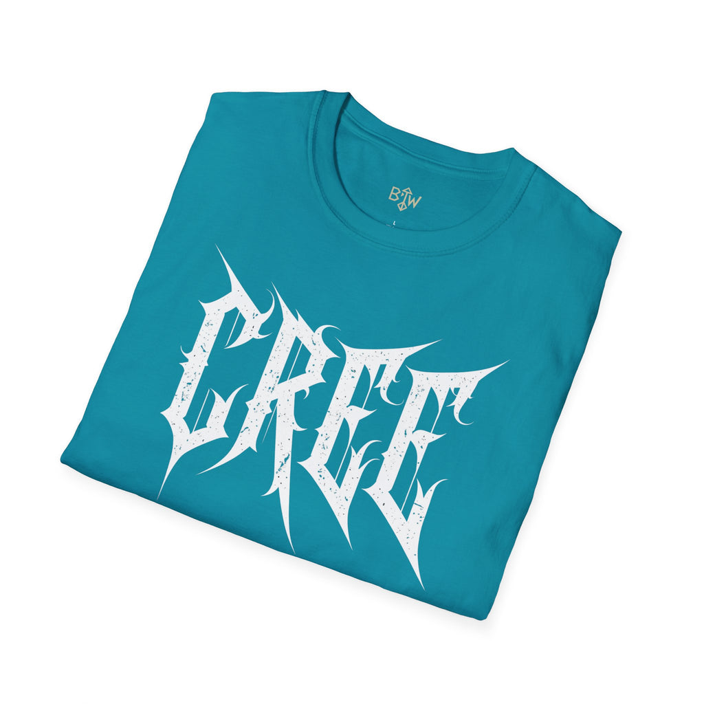Cree Gothic Metal Logo T-Shirt