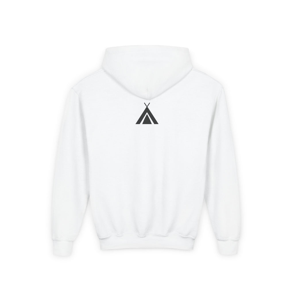 Youth Hoodie — Little Warriors Energy Graphic Pullover