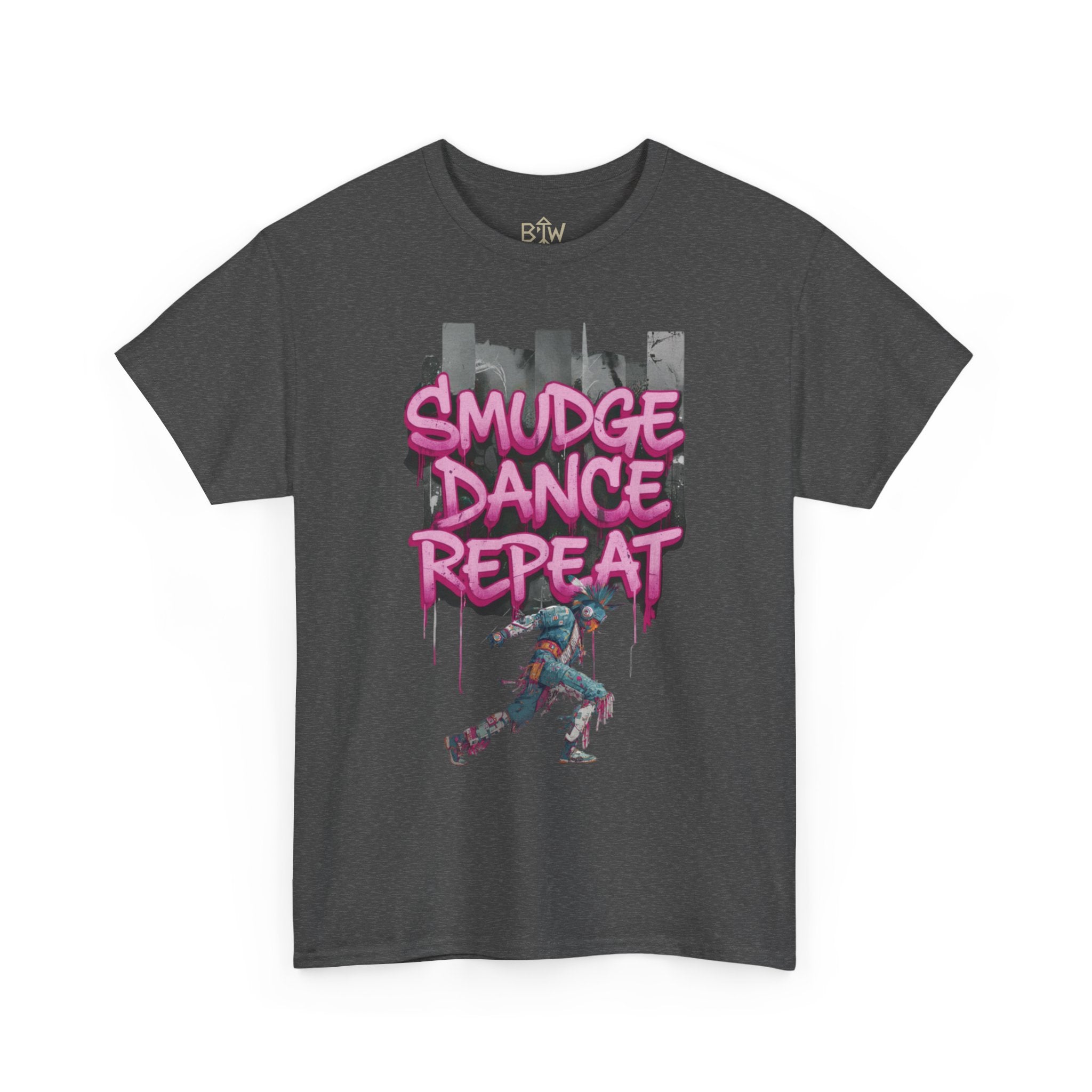 Smudge Dance Repeat T-Shirt — Street Art Graphic Tee