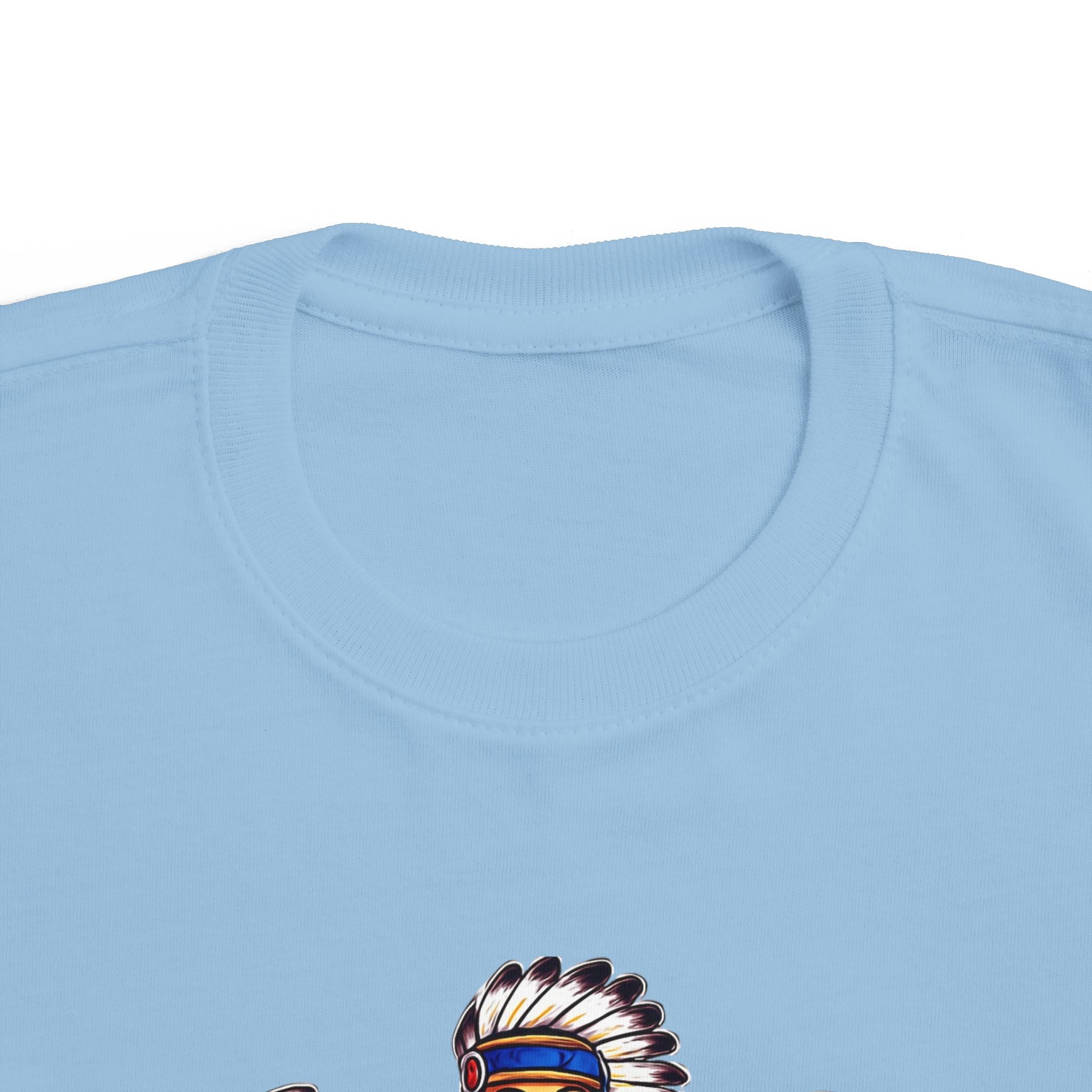 Toddler Tee — "Little Warrior Energy" Native Kids Graphic Shirt
