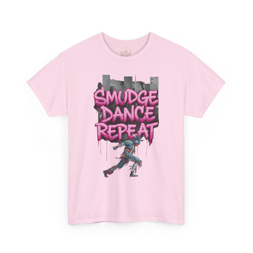 Smudge Dance Repeat T-Shirt — Street Art Graphic Tee